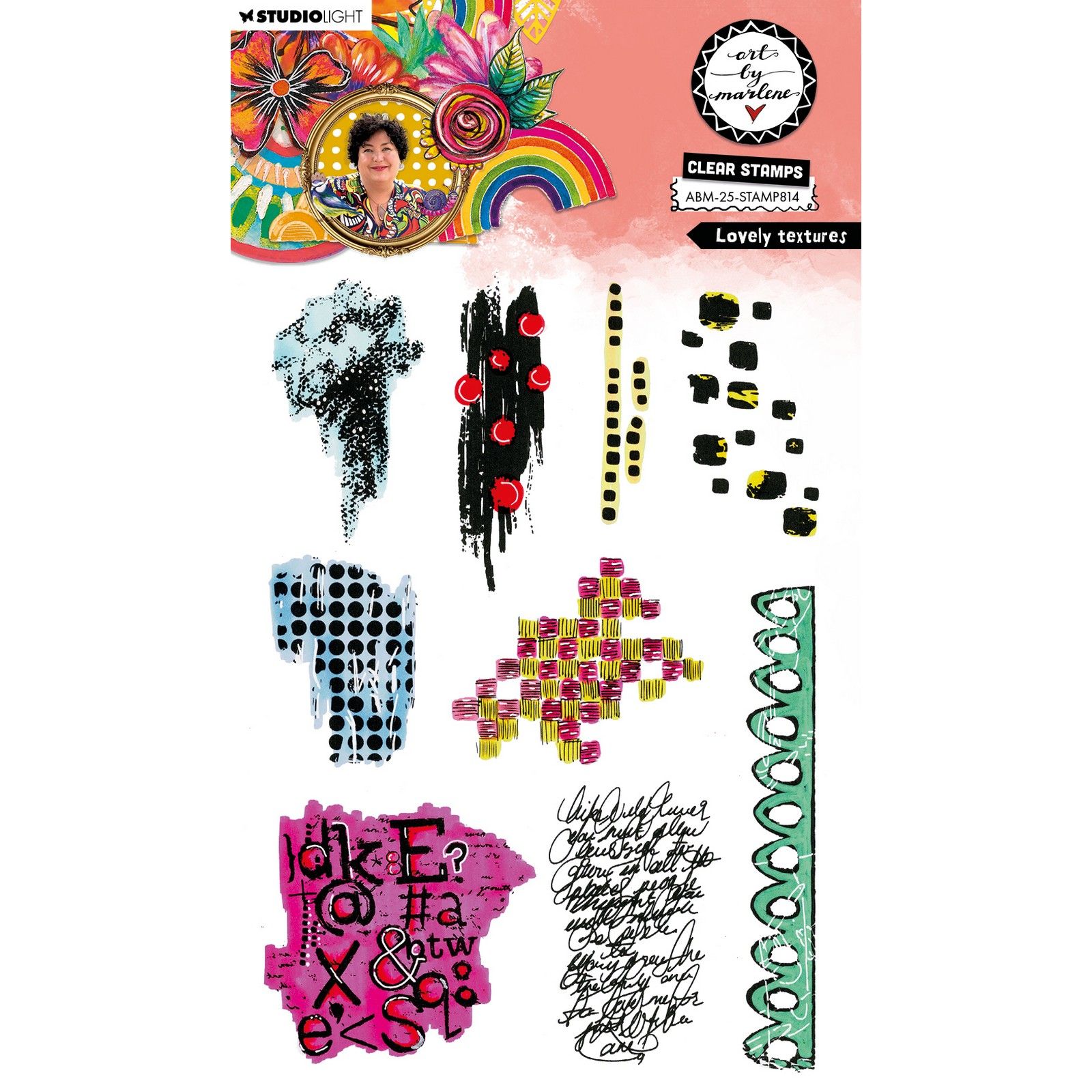 Studio Light • Art By Marlene Clear Stamp Lovely Textures