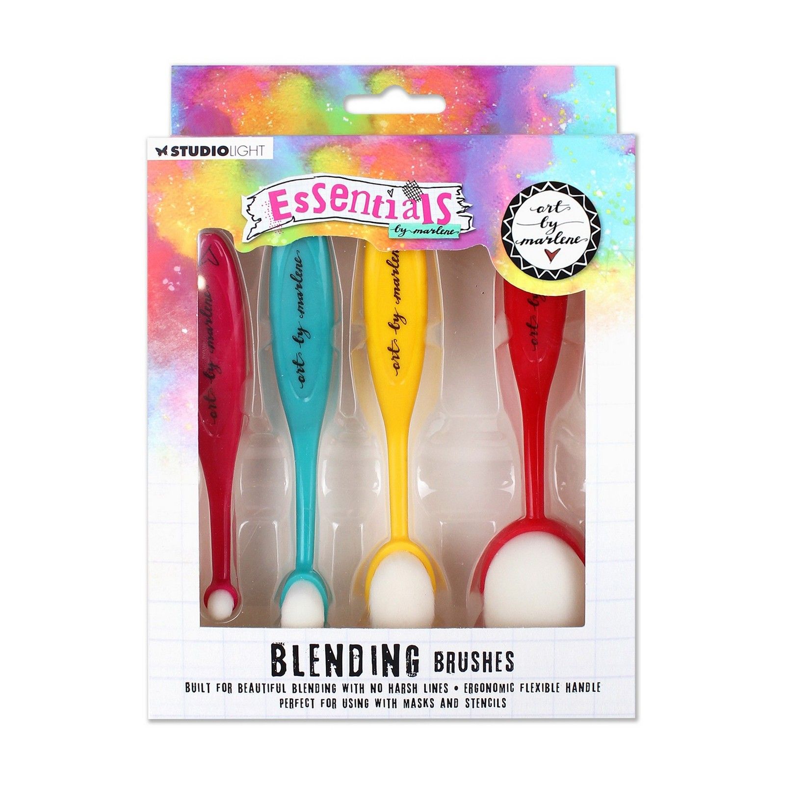 Studio Light • Essentials Blending Brushes 10, 20, 30 and 40 mm