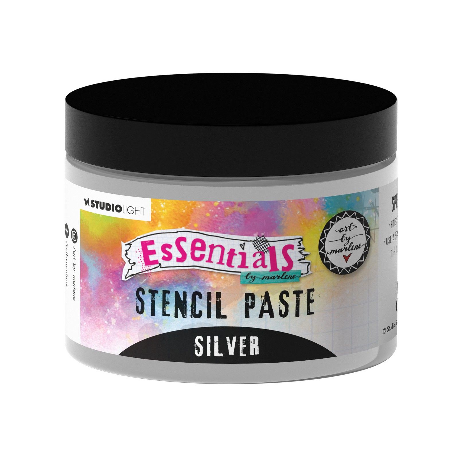 Studio Light • Essentials Stencil Paste Silver Metallic