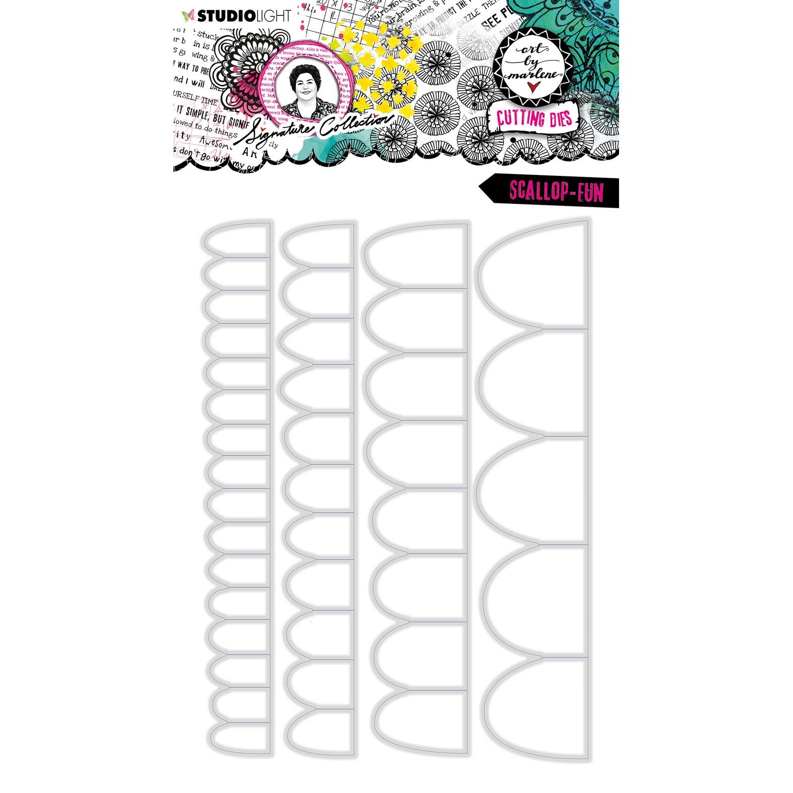 Studio Light • Signature Collection Cutting Die Scallop-Fun