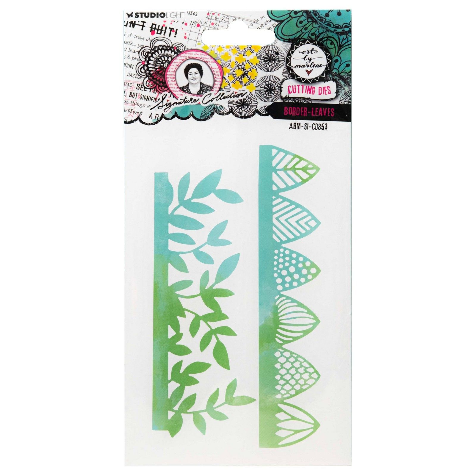 Studio Light • Signature Collection Cutting Dies Border-leaves 