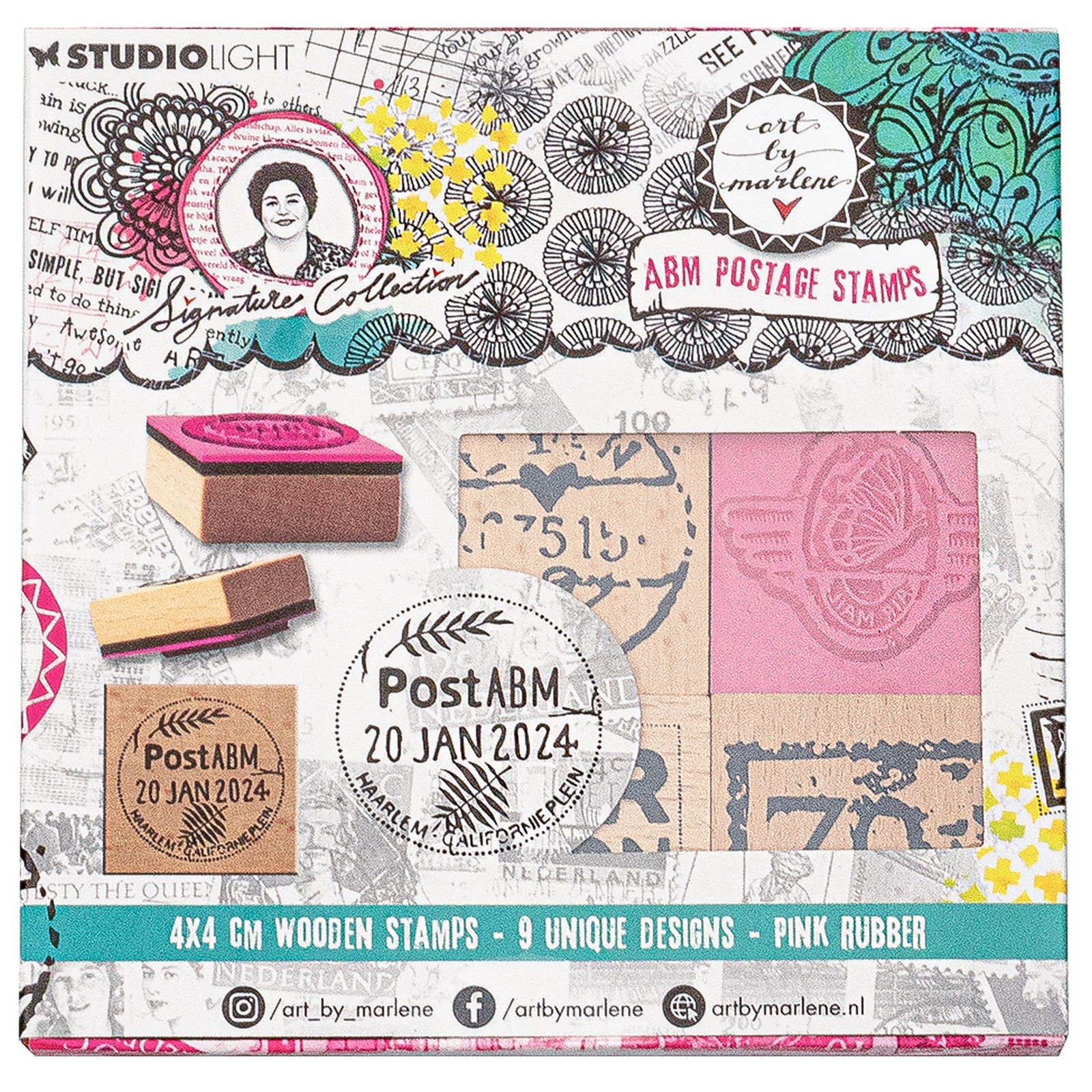 Studio Light • Signature Collection Rubber Stamp Set