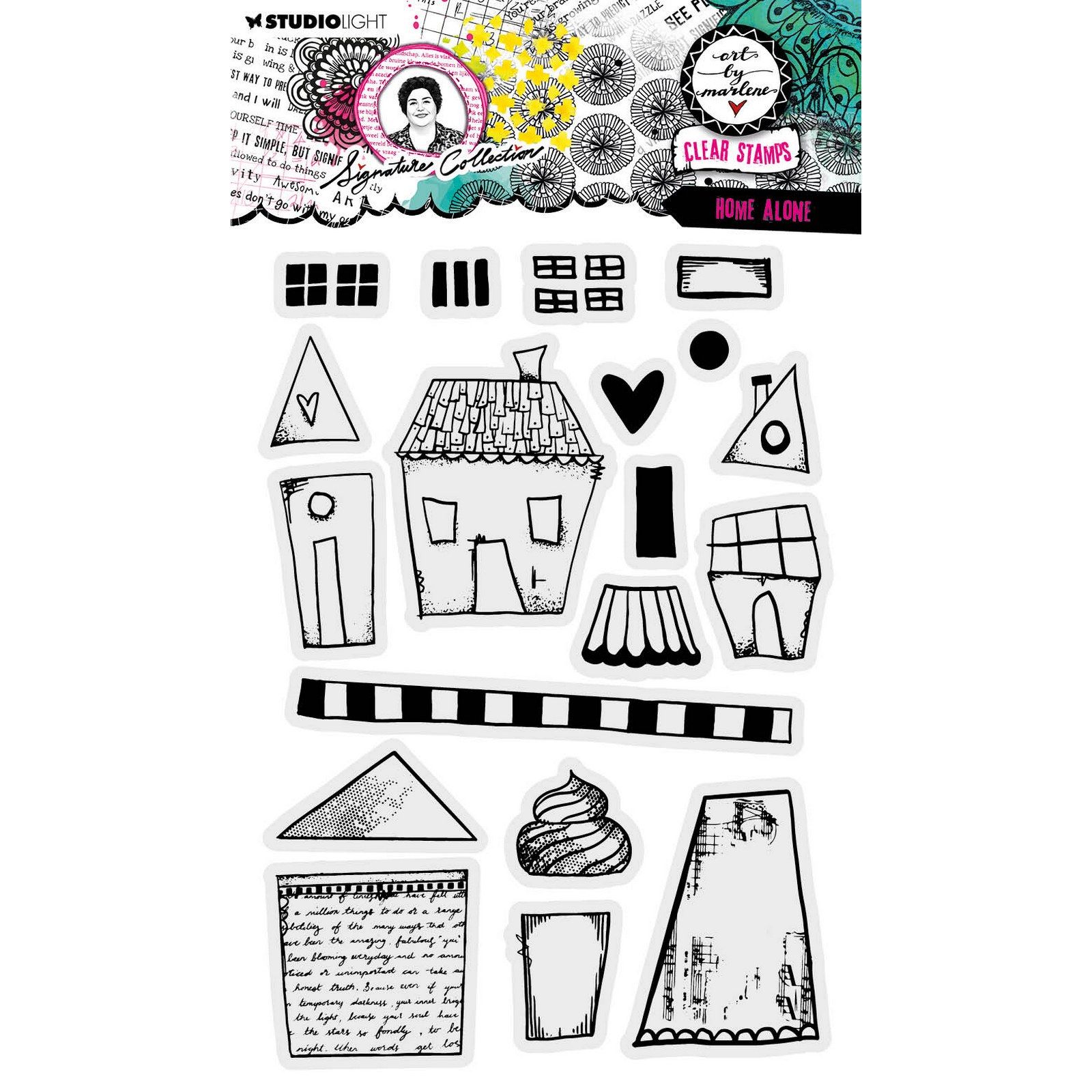 Studio Light • Signature Collection Clear Stamp Home Alone