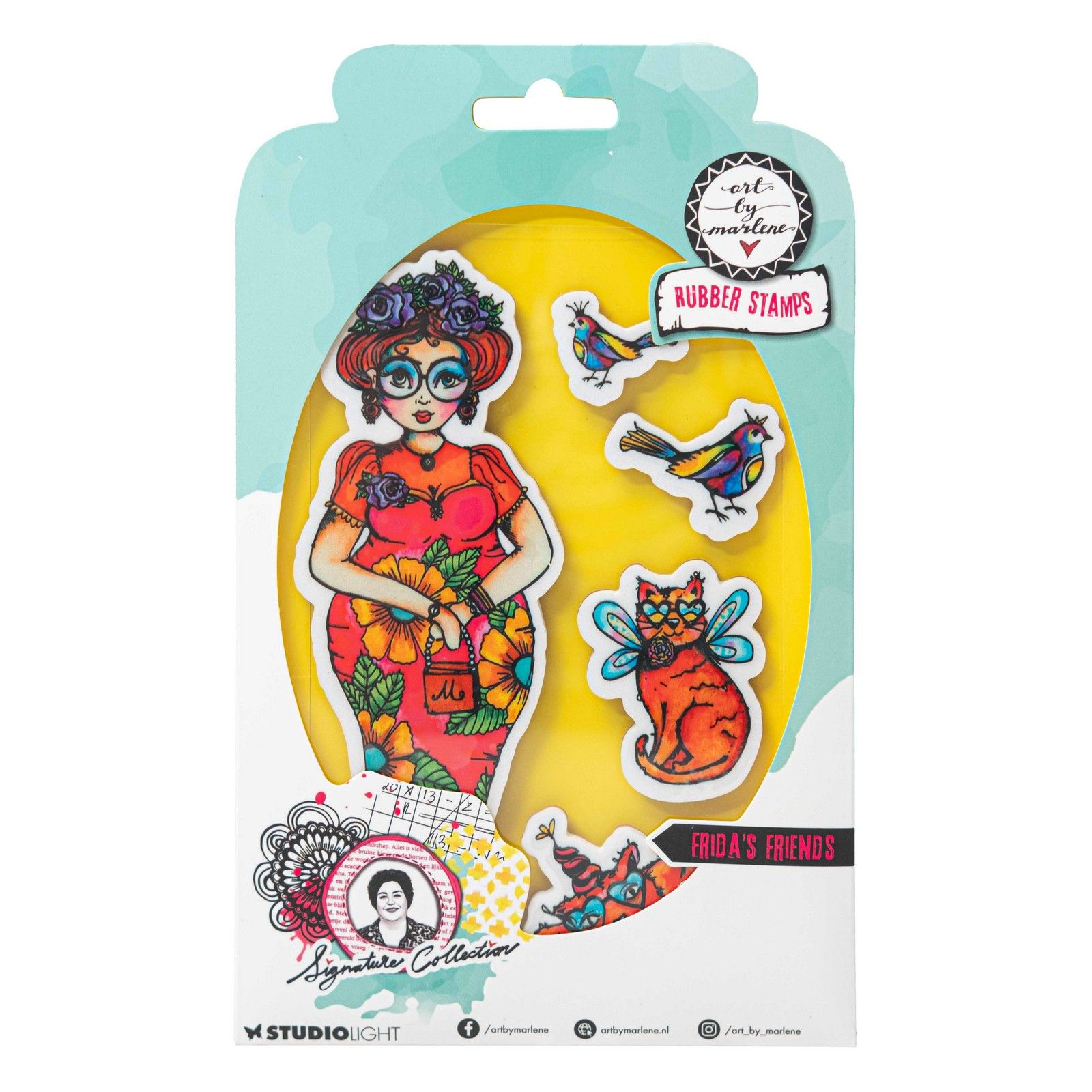 Studio Light • Signature Collection Cling Stamp Frida's friends