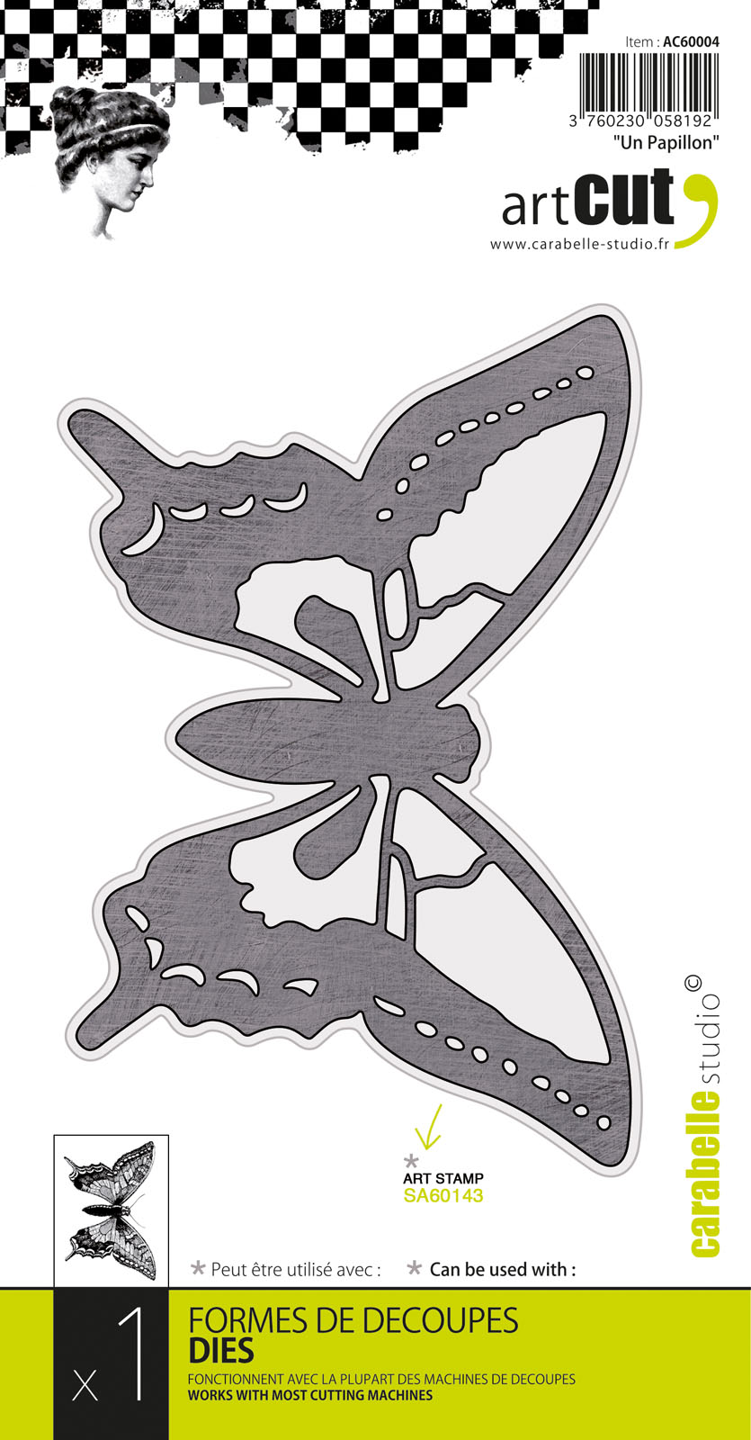 Carabelle Studio • Cutting Die a Butterfly