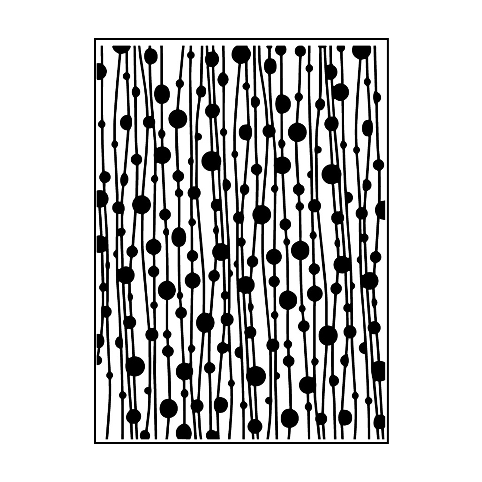 Carabelle Studio • Embossing folder 10,8x14,6cm guirlandes