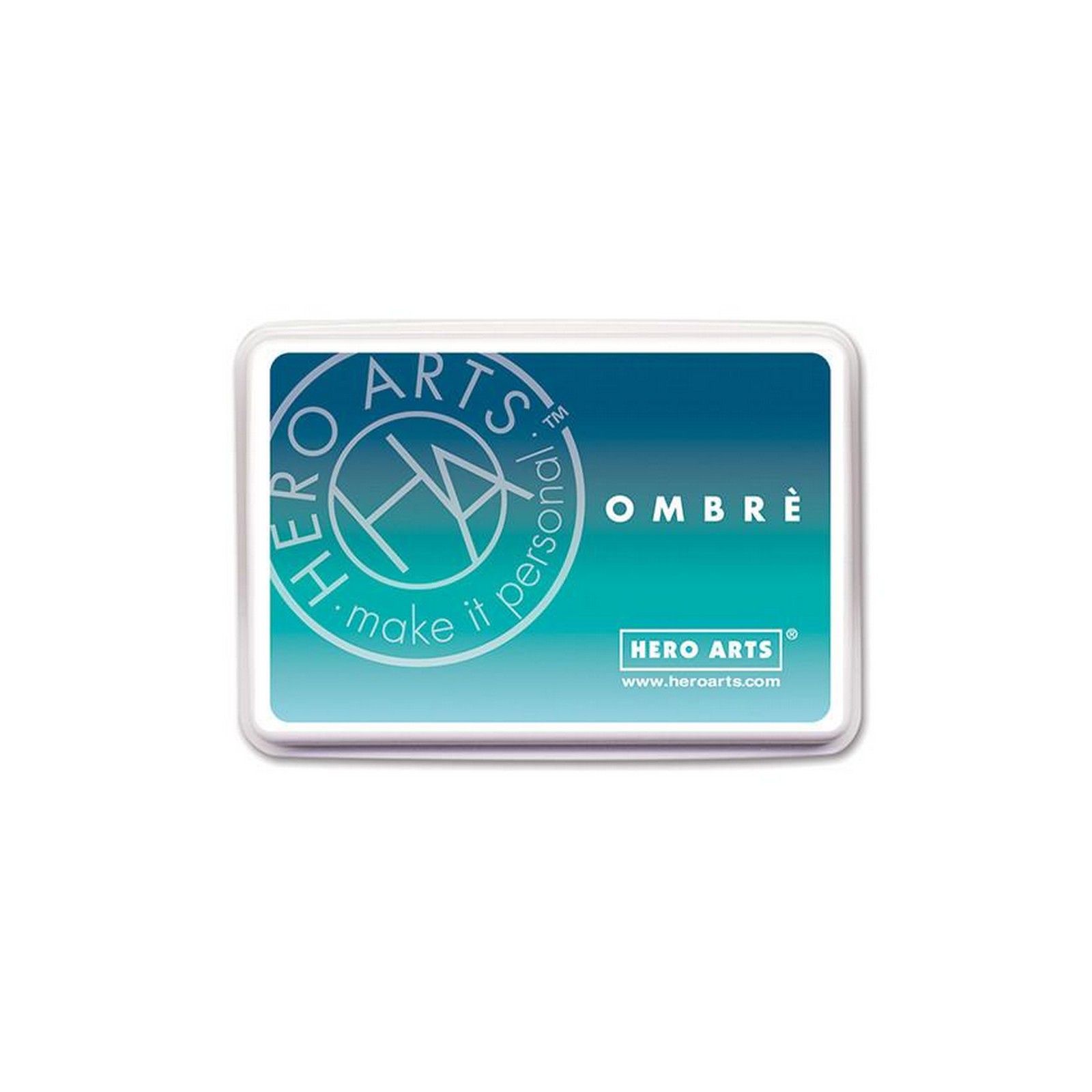 Hero Arts • Ombré Dye Ink Pad 4"x3" Blue Tide Pool to Navy