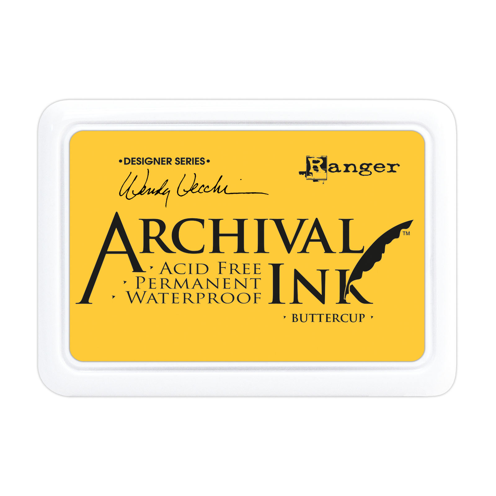 Ranger • Archival ink pad Buttercup