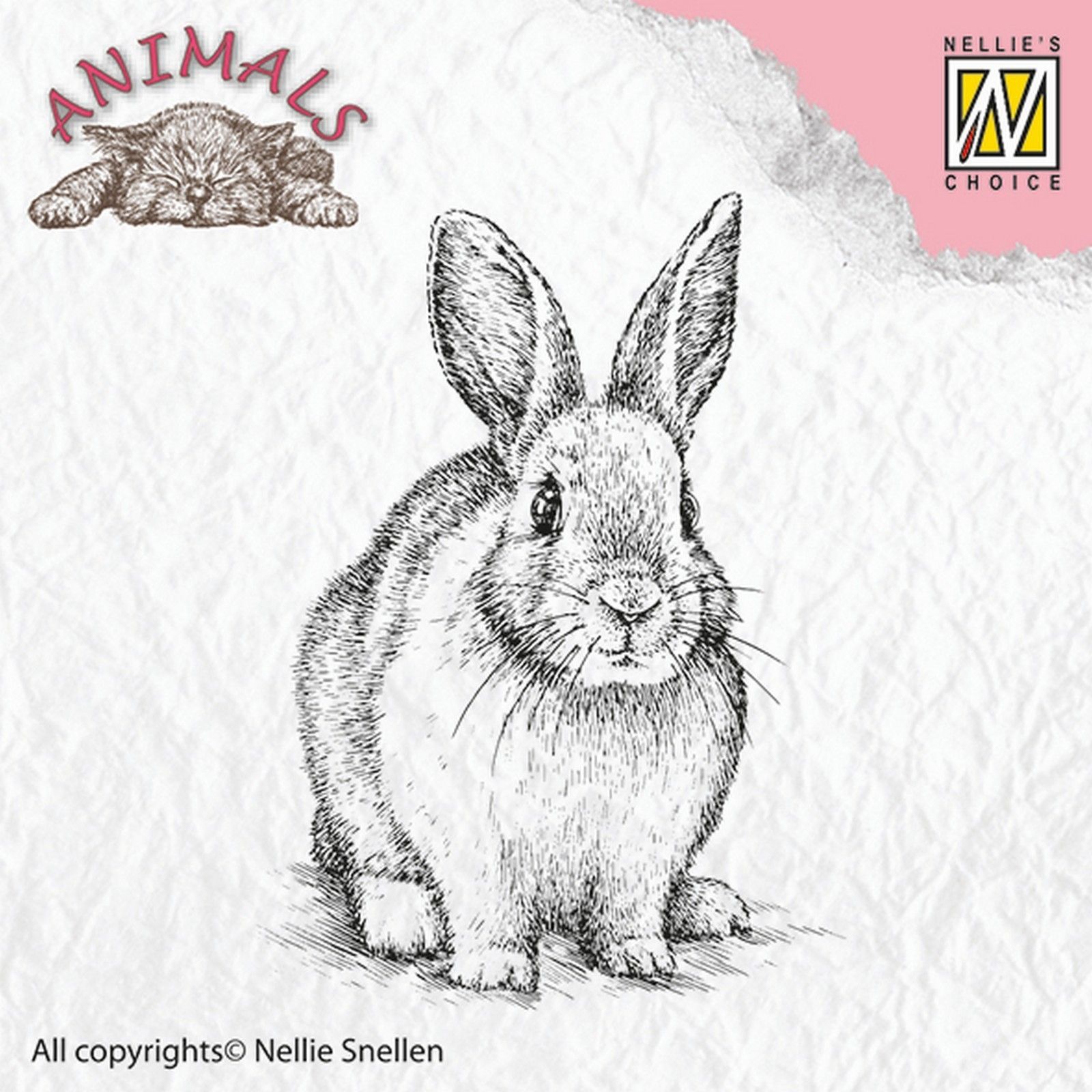 Nellie's Choice • Animals Silikonenstempeln Rabbit