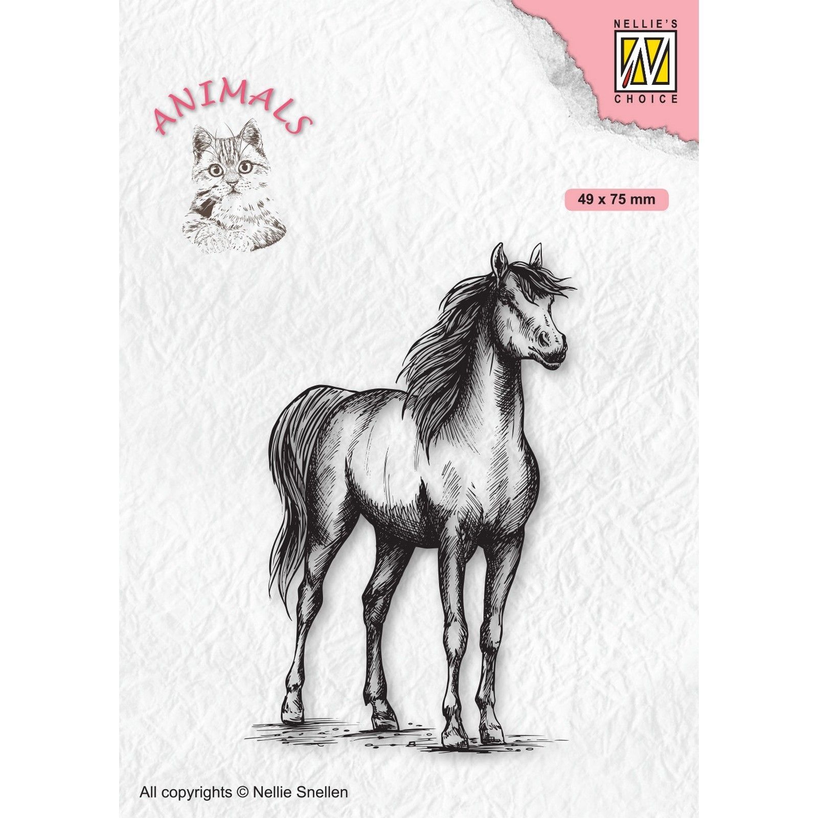 Nellie's Choice • Animals Clear Stamps Horse