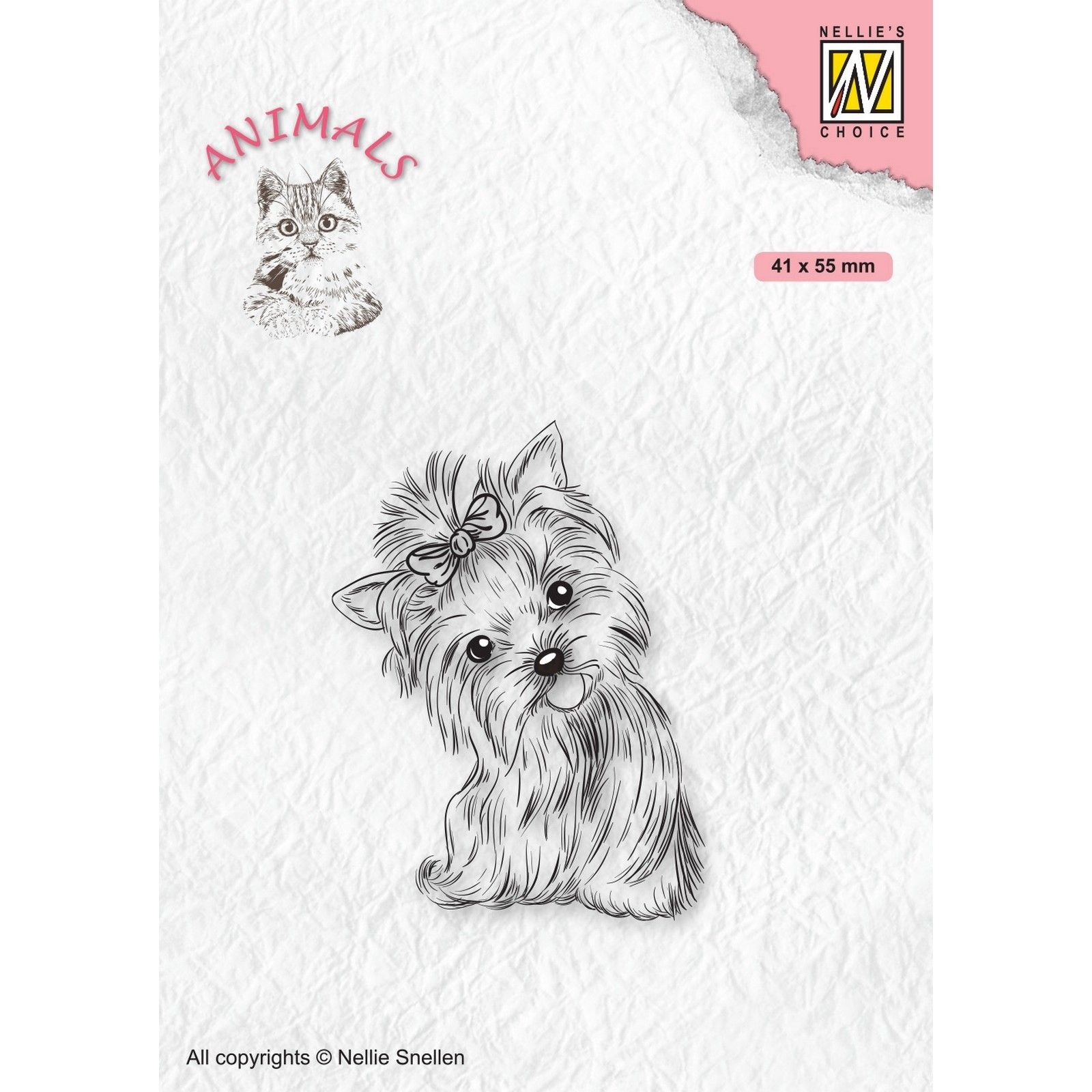 Nellie's Choice • Animals Clear Stempels Dog: Yorkshire Terrier