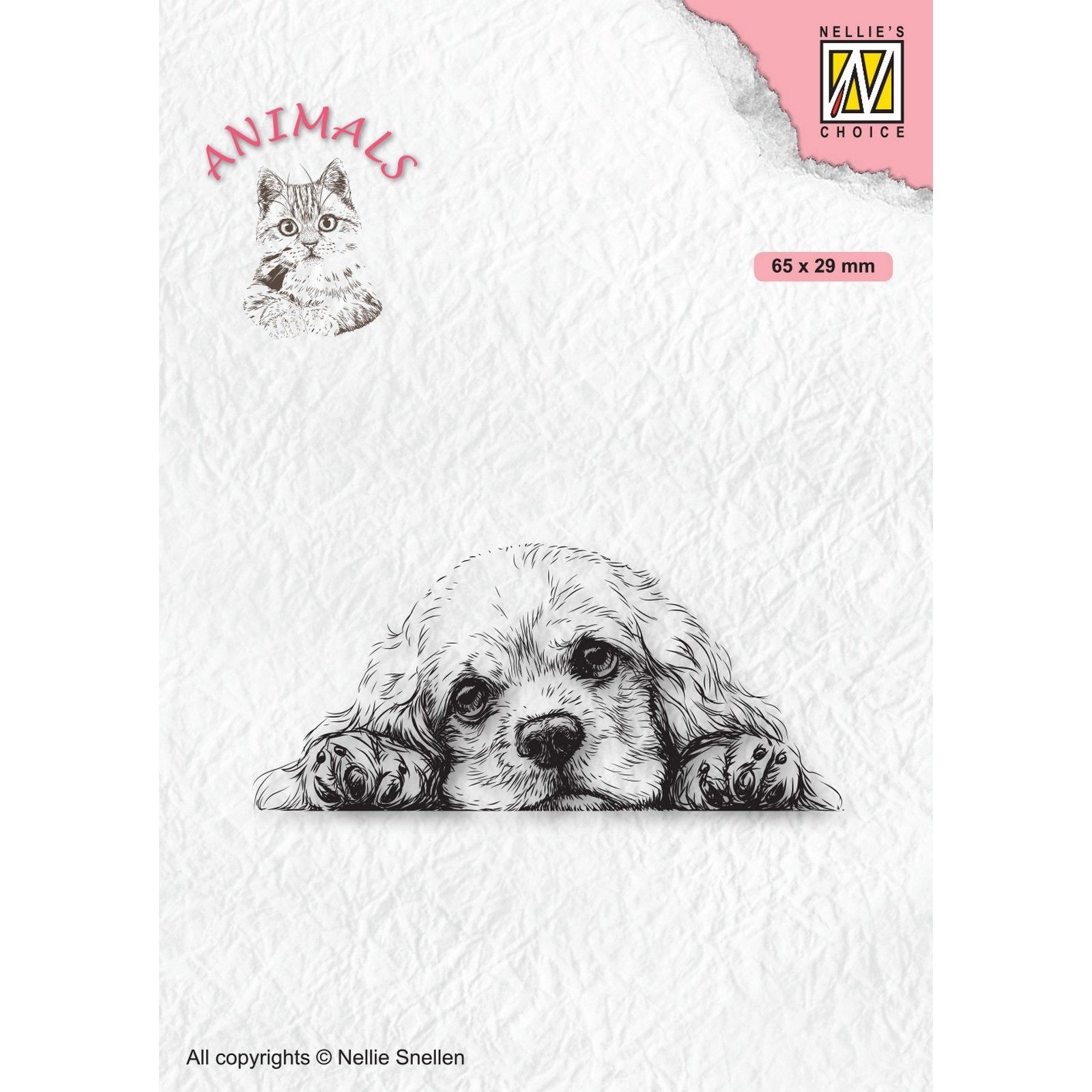 Nellie's Choice • Animals Clear Stamps Dog Spaniel