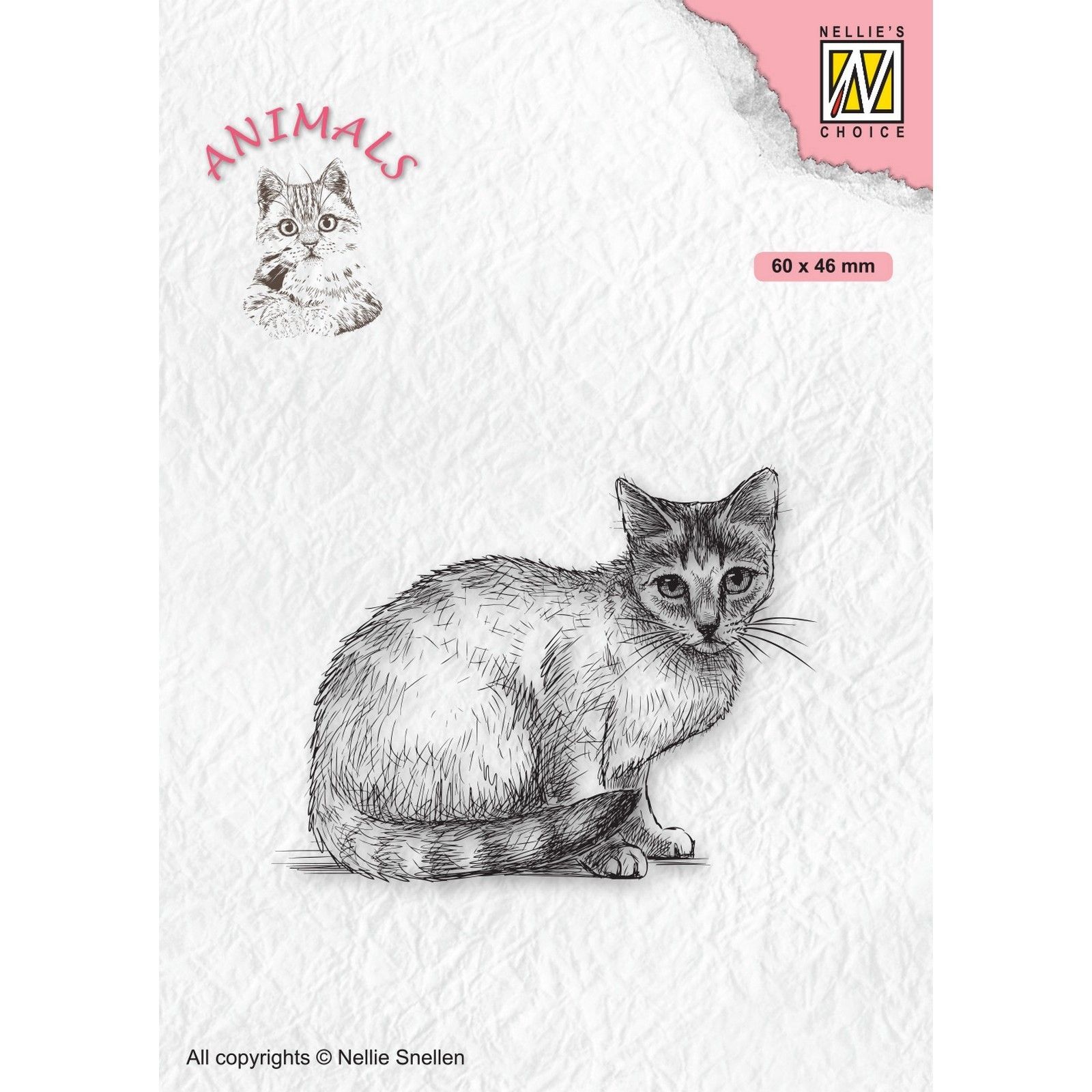 Nellie's Choice • Animals Clear Stamps Cat