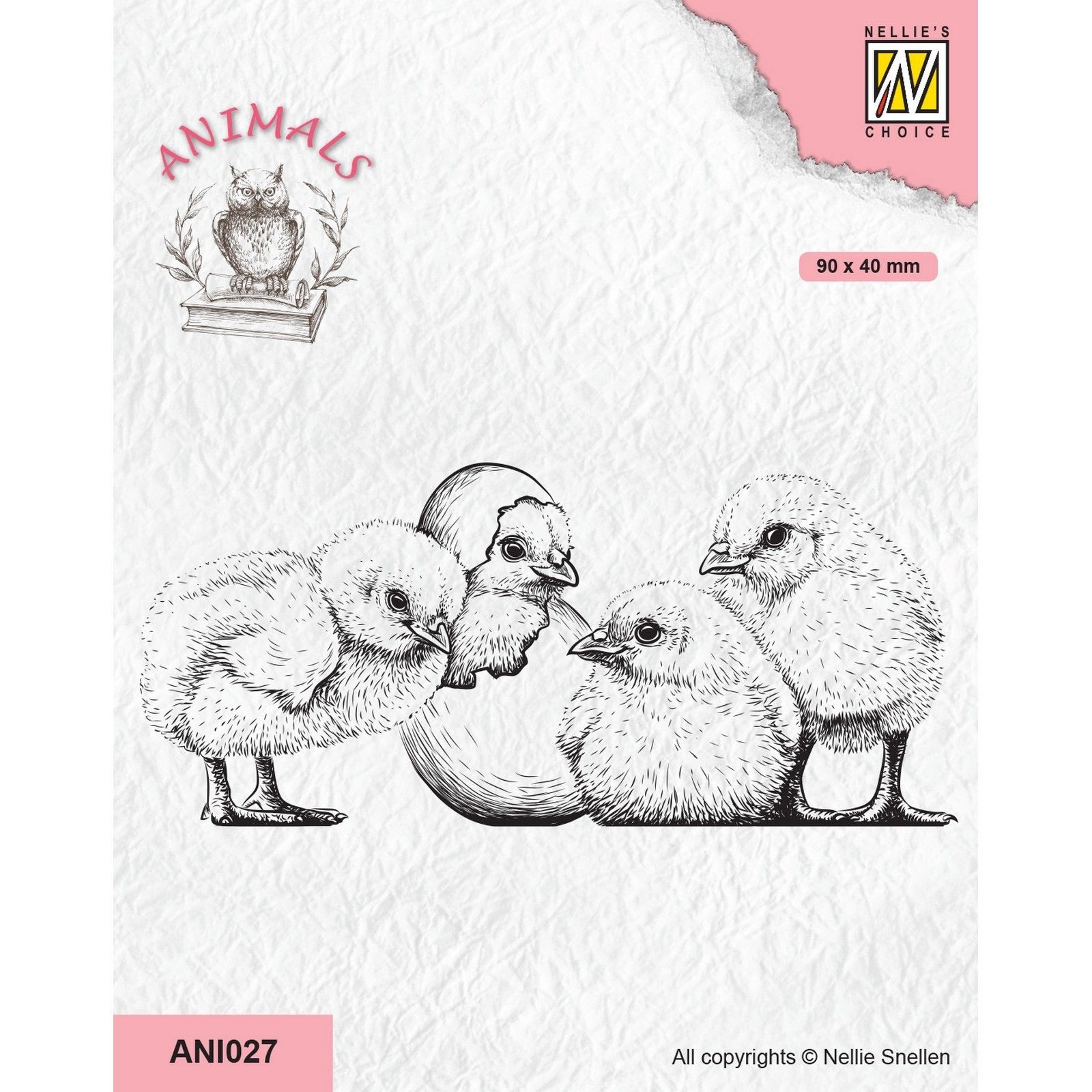 Nellie's Choice • Animals Clear Stamps Chicken