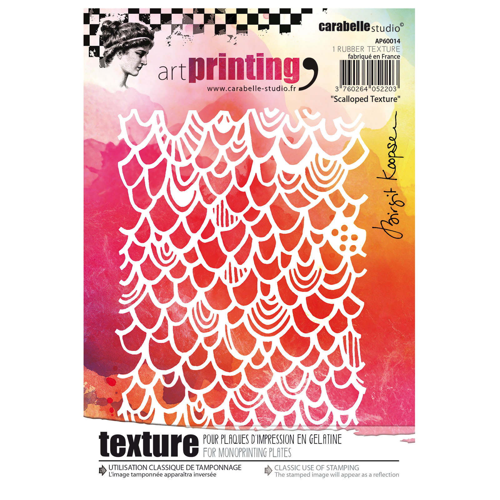 Carabelle Studio • Art Printing A6 Scalloped Texture