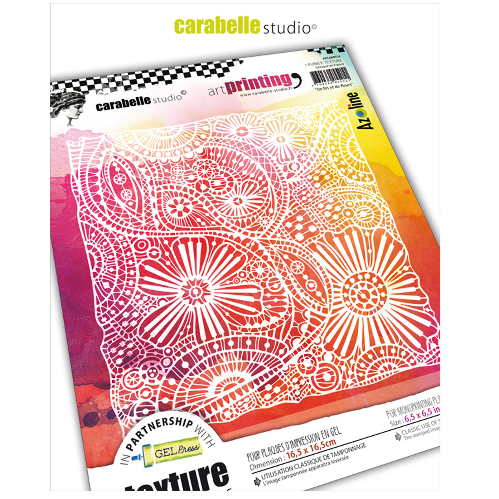Carabelle Studio • Art Printing Carré De Fils Et De Fleurs