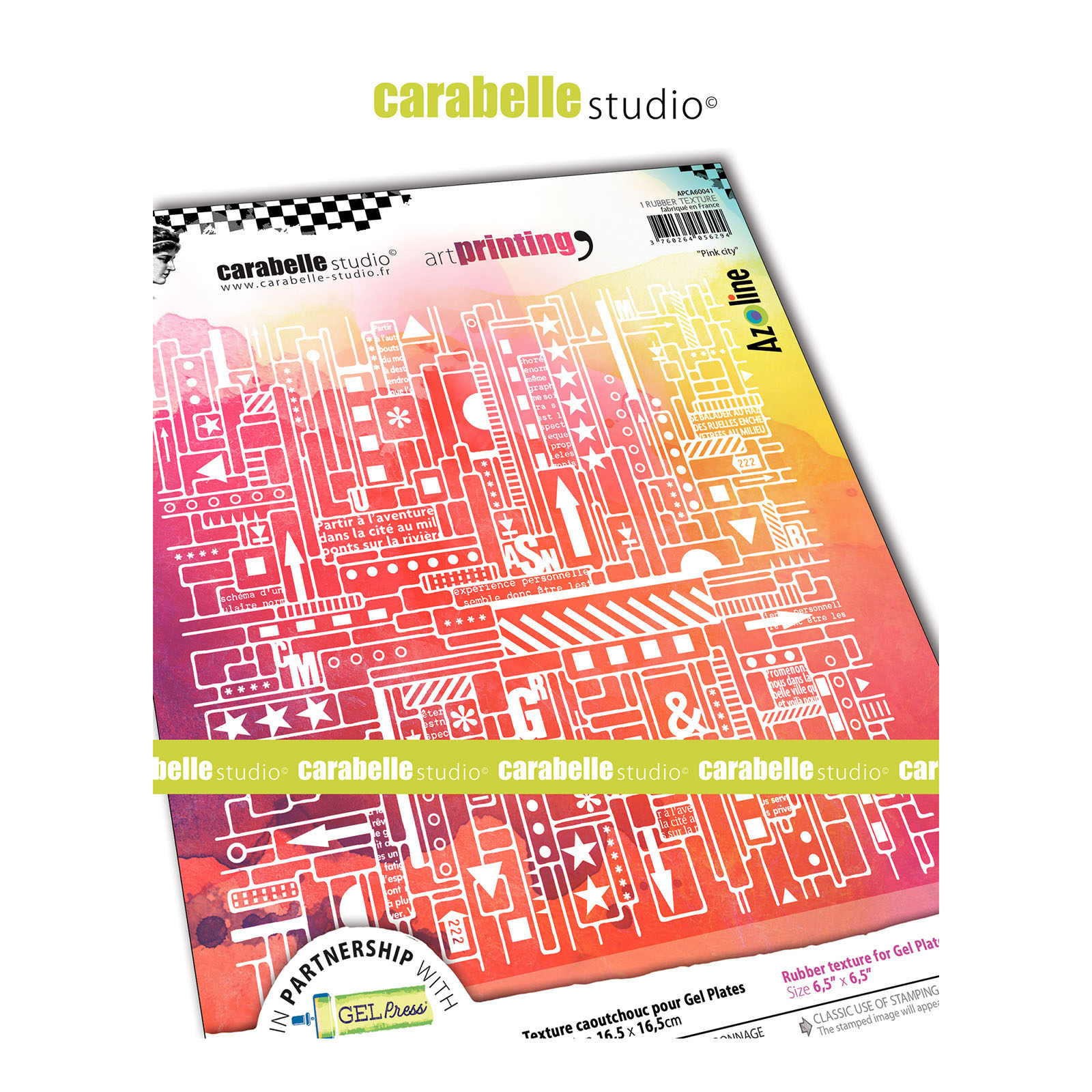 Carabelle Studio • Art Printing Carré Pink City