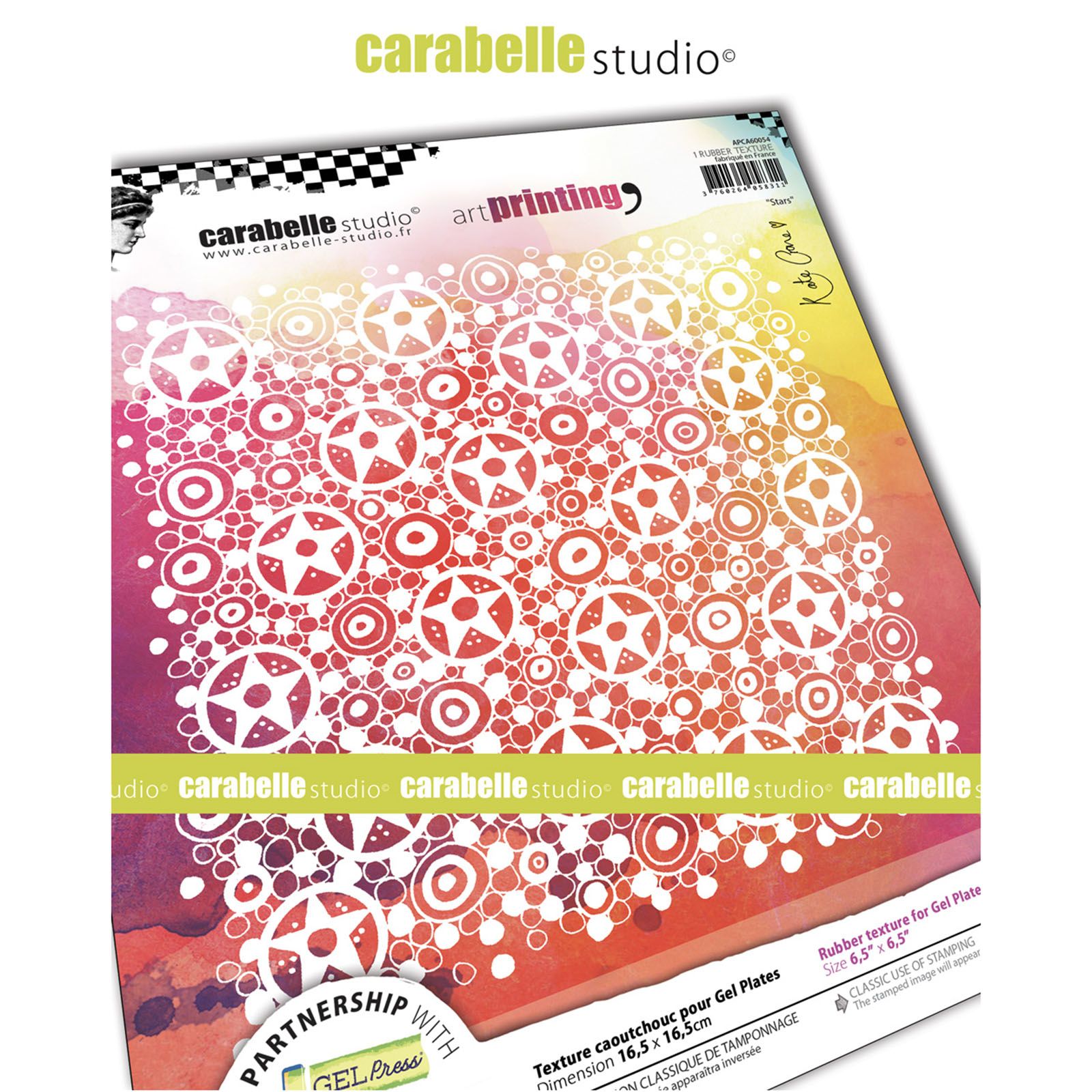 Carabelle Studio • Art printing carré Etoiles