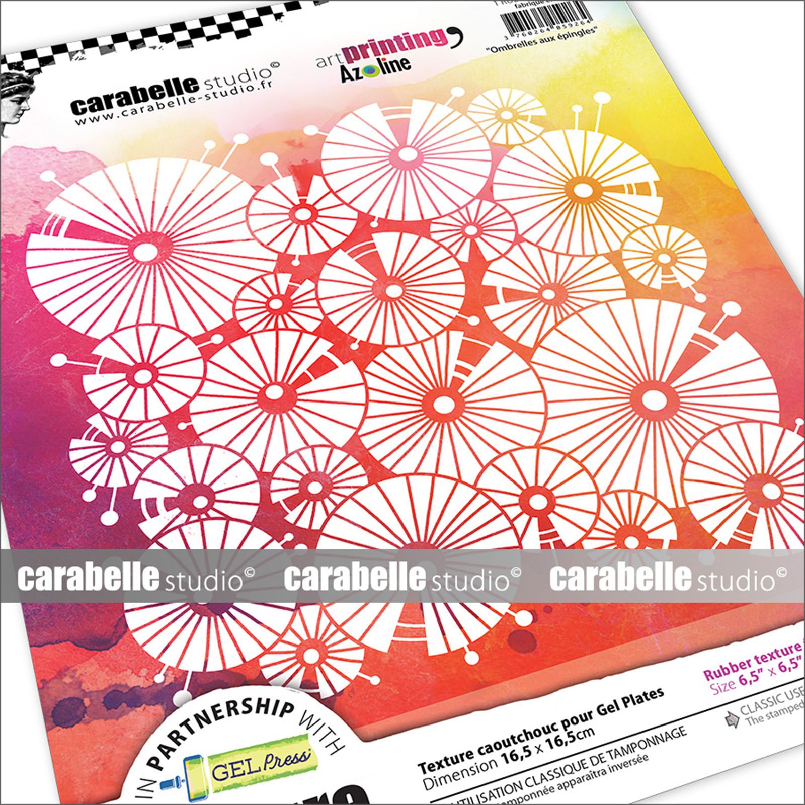 Carabelle Studio • Art printing Square Umbrellas with pins