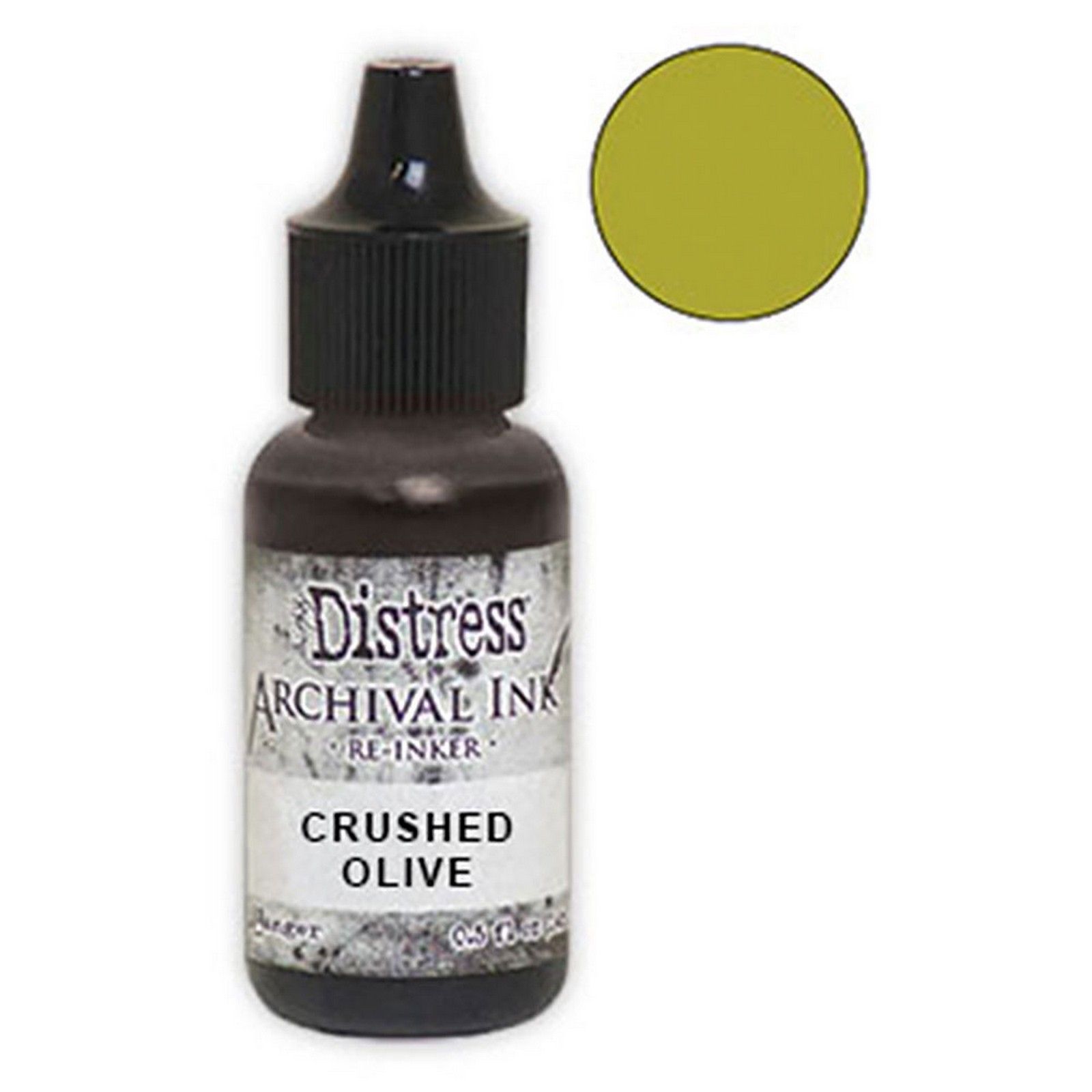 Ranger • Tim Holtz Distress Archival Ink Reinker Crushed Olive