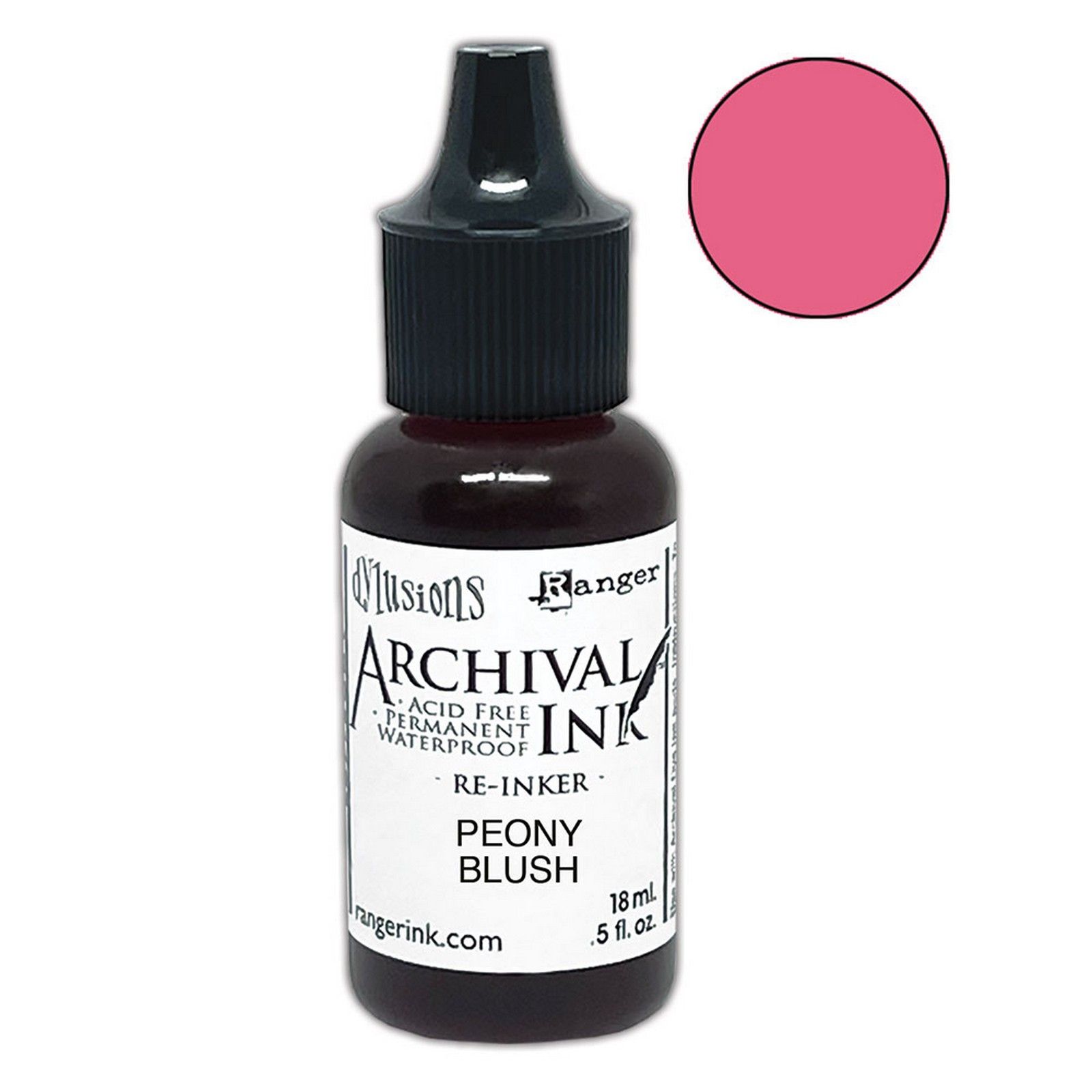 Ranger • Dylusions Archival Reinker Peony Blush 14,7ml
