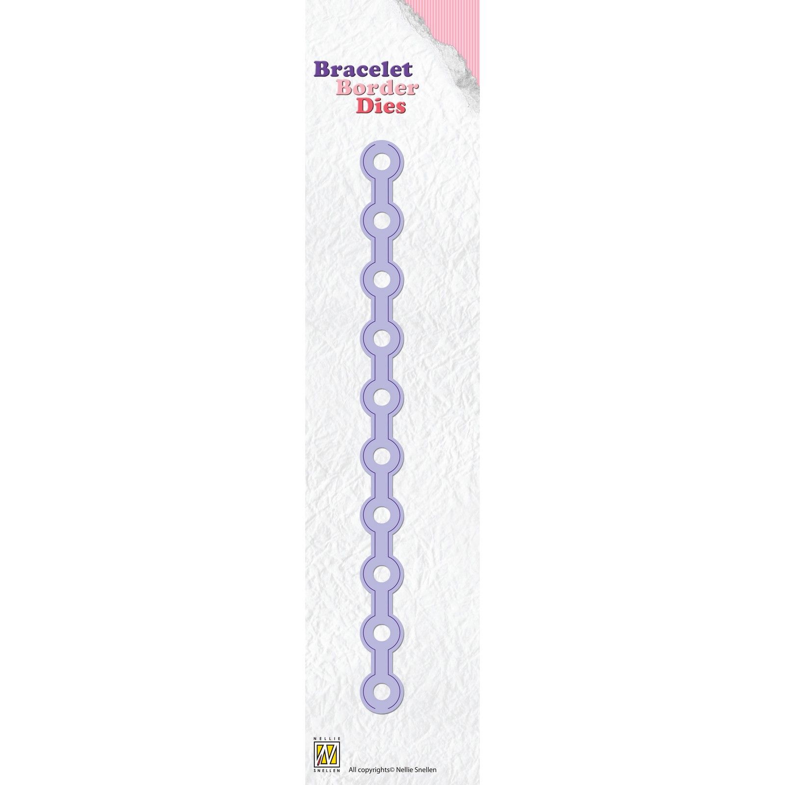 Nellie's Choice • Bracelet Border Die Borde Círculos Pequeño