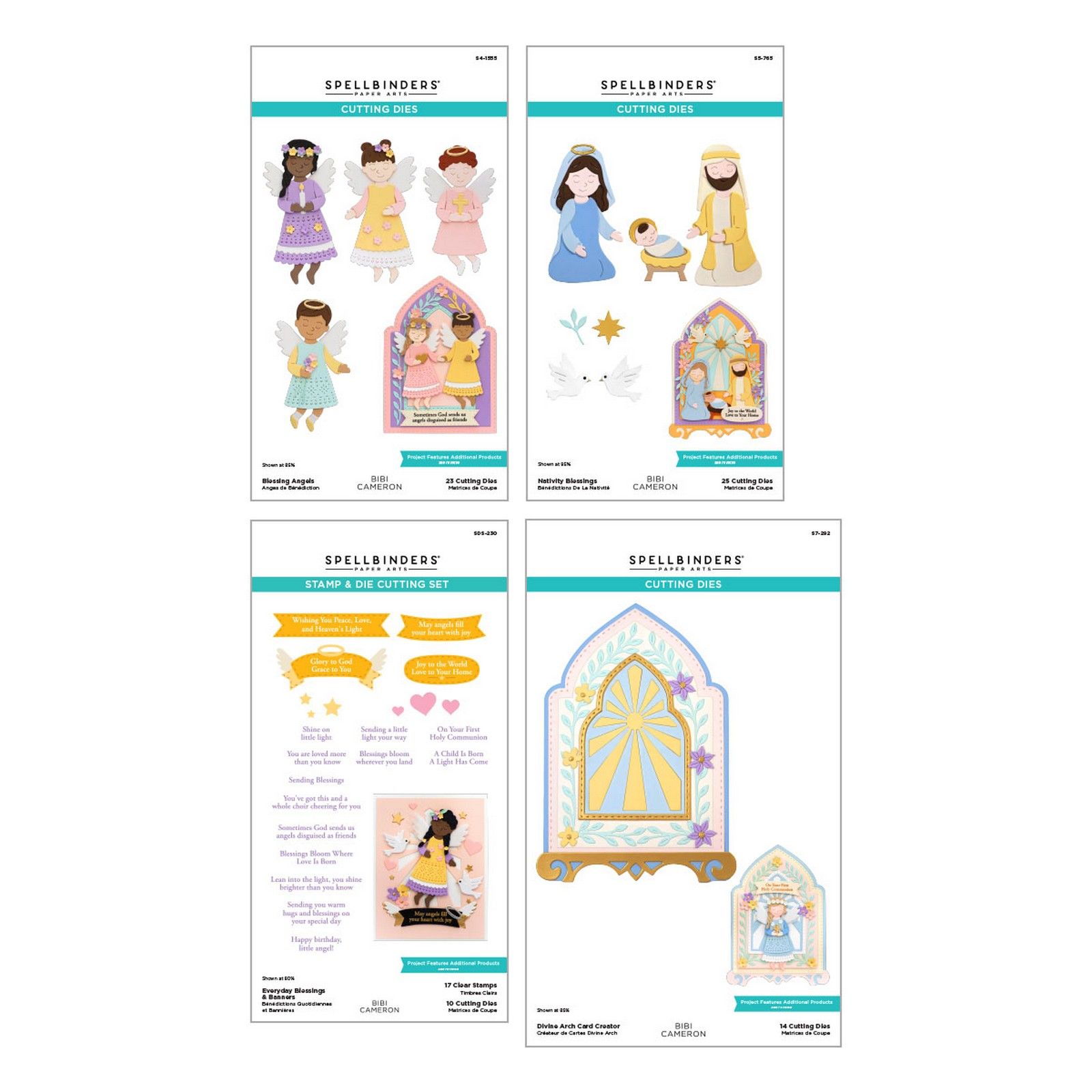 Spellbinders • Bibi's Little Blessings I Want it All! Bundle by Bibi Cameron