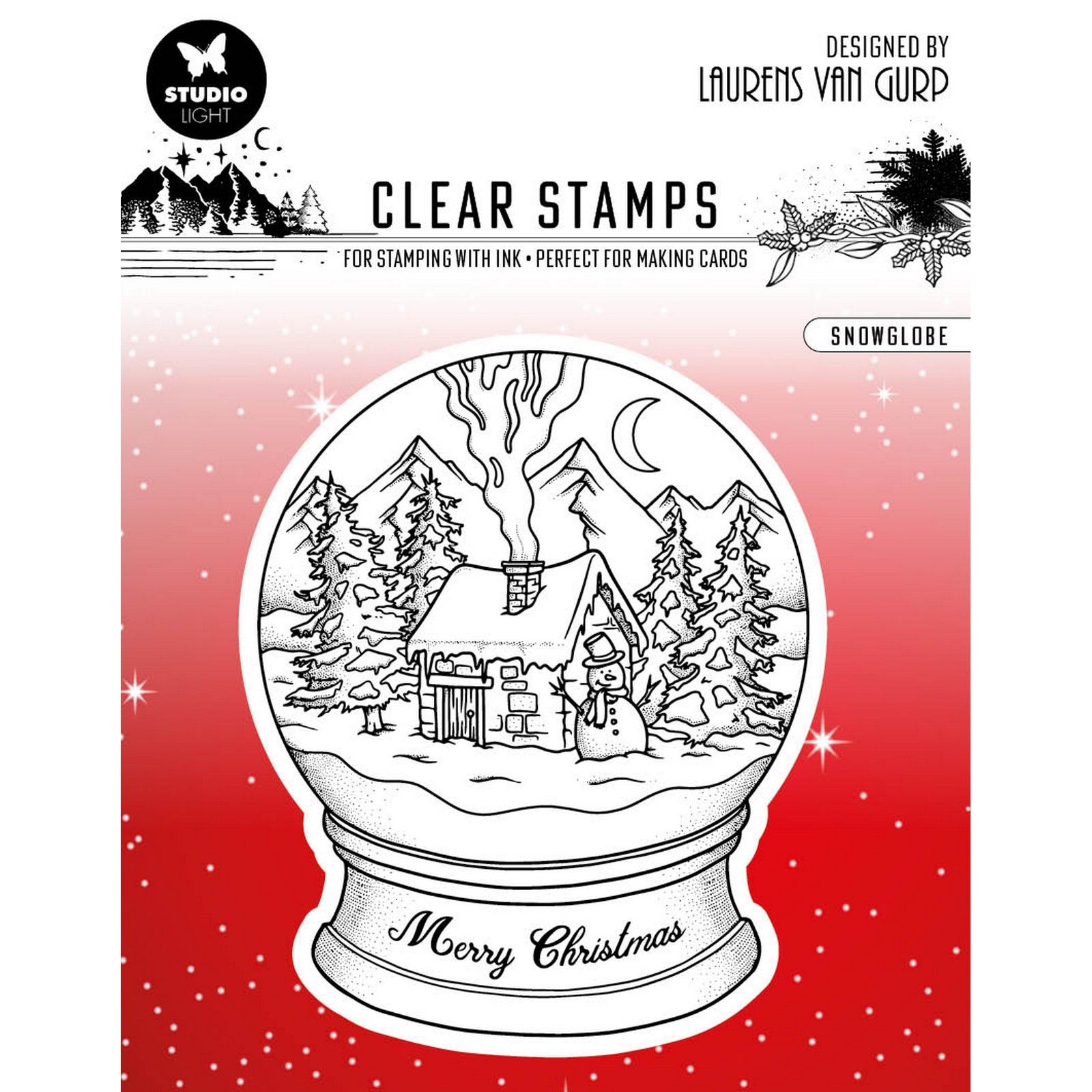 Studio Light • Essentials Clear Stamp Snowglobe