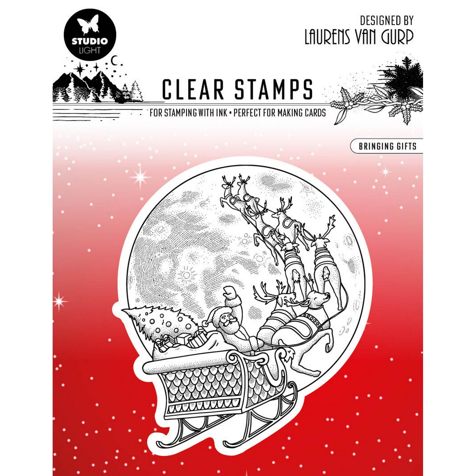 Studio Light • Essentials Clear Stamp Bringing gifts