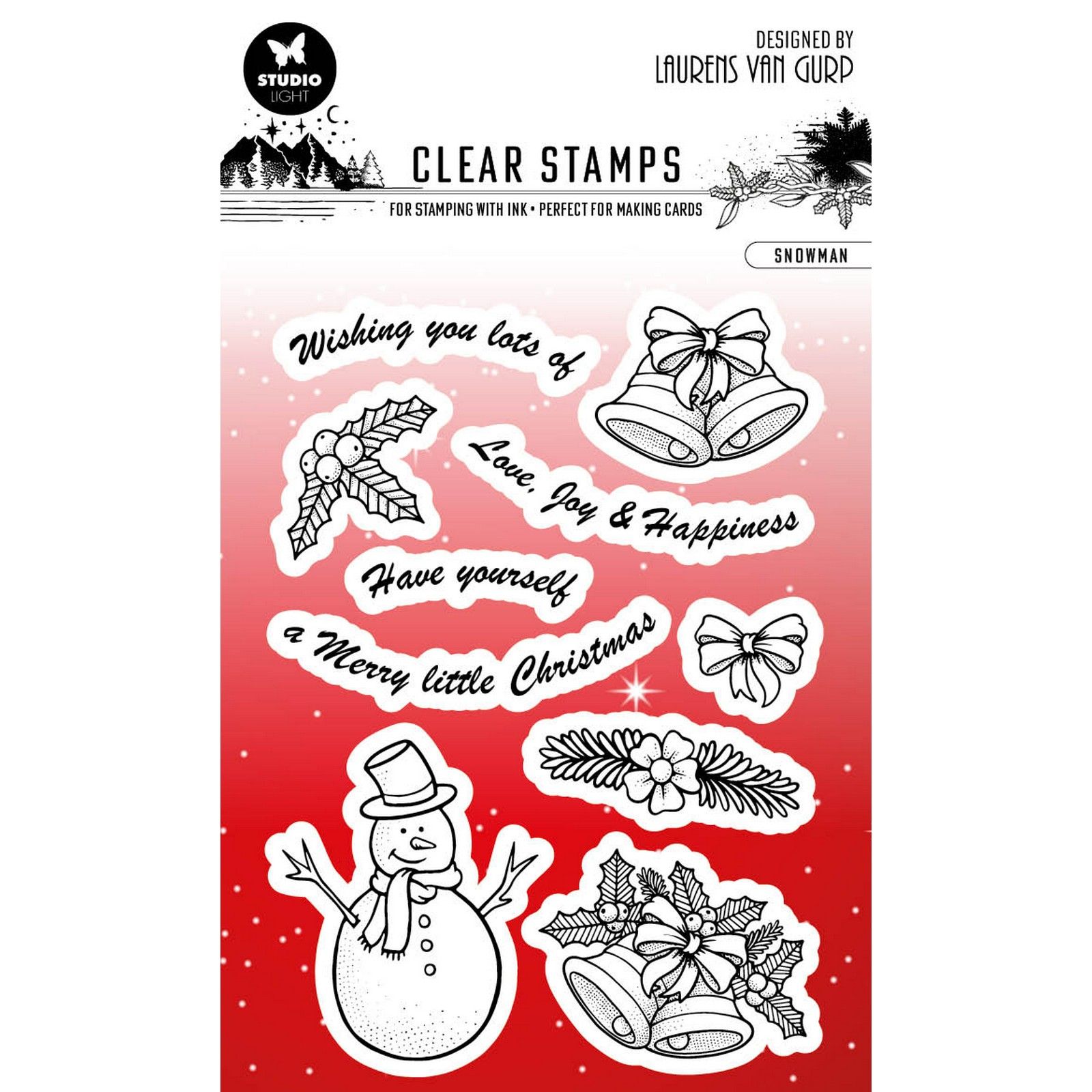 Studio Light • Essentials Clear Stamp Snowman