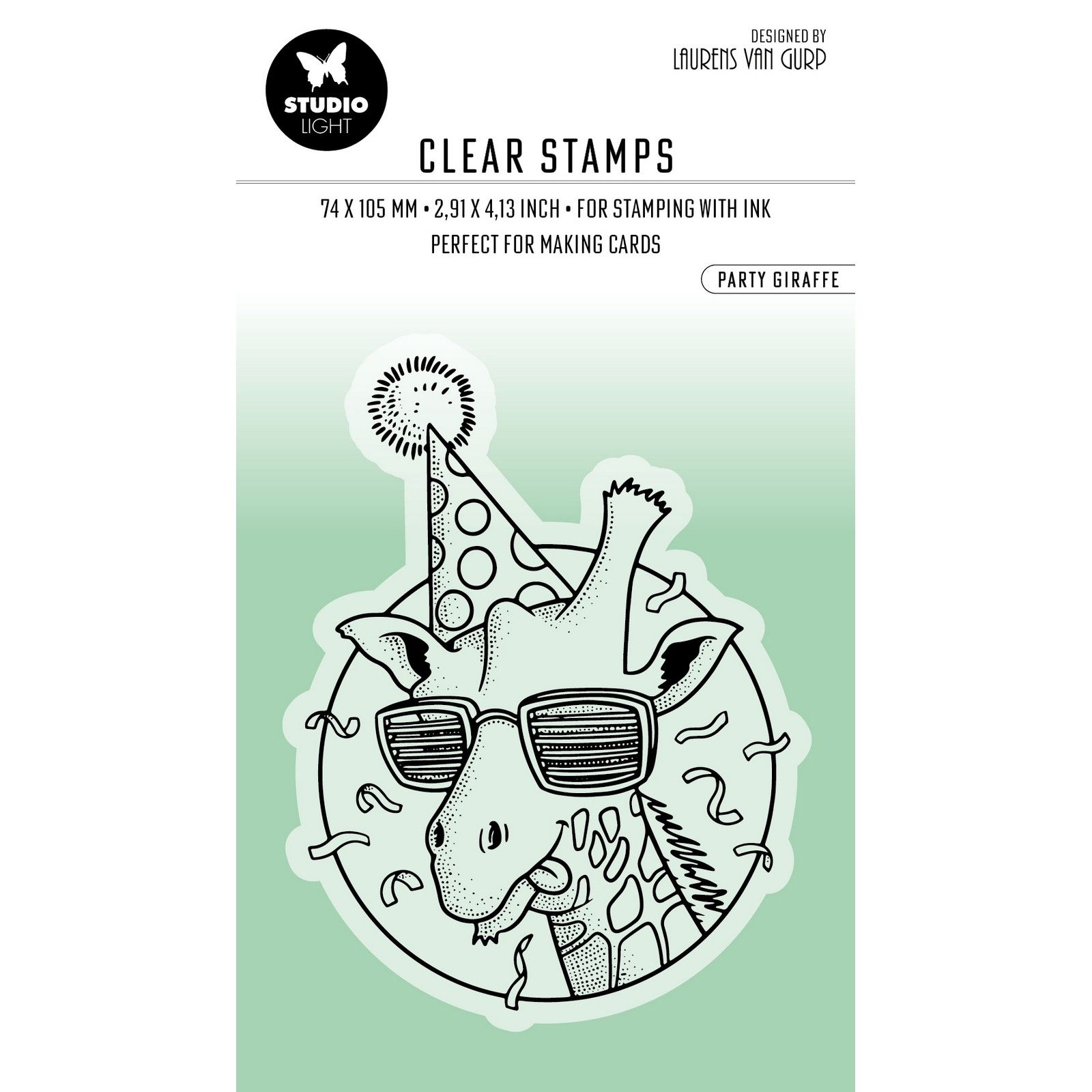 Studio Light • Essentials Clear Stamp Party Giraffe