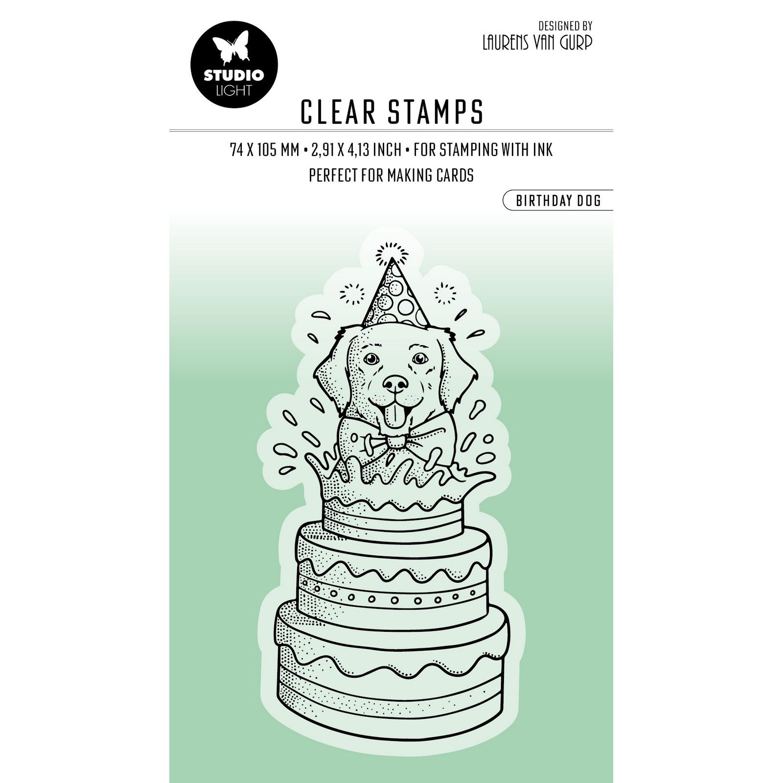 Studio Light • Essentials Clear Stamp Birthday Dog
