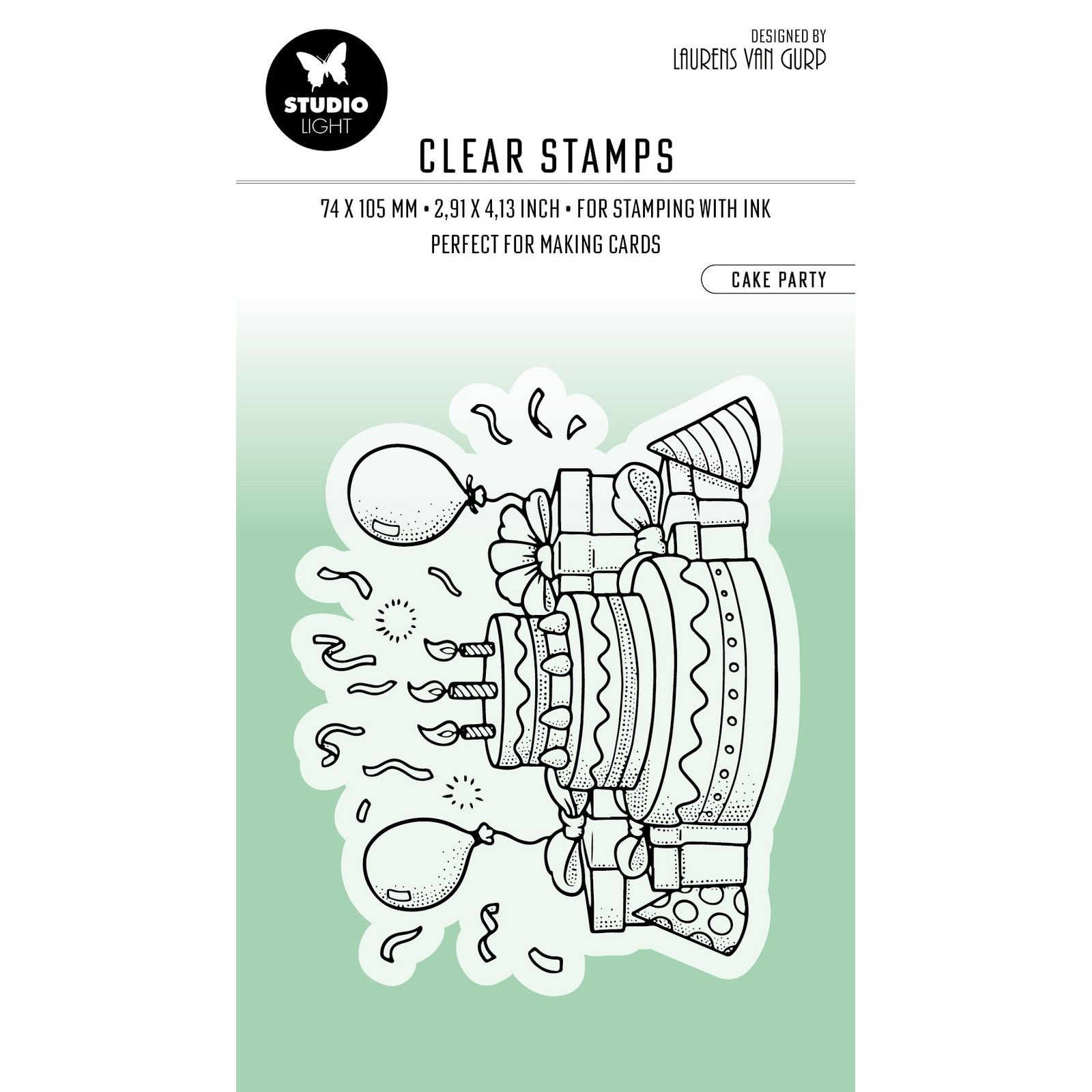 Studio Light • Essentials Clear Stamp Cake Party