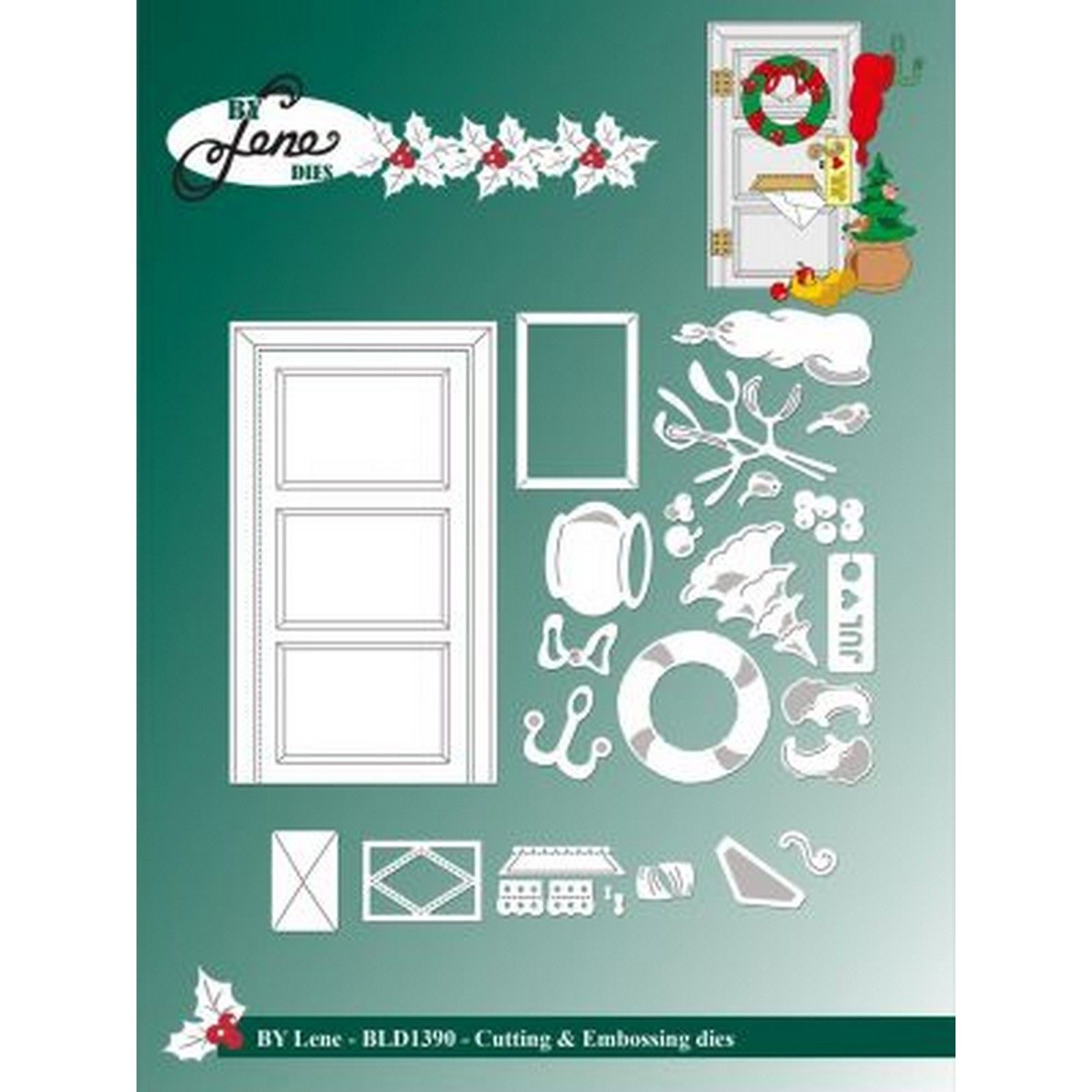 By Lene • Cutting Die Christmas Door