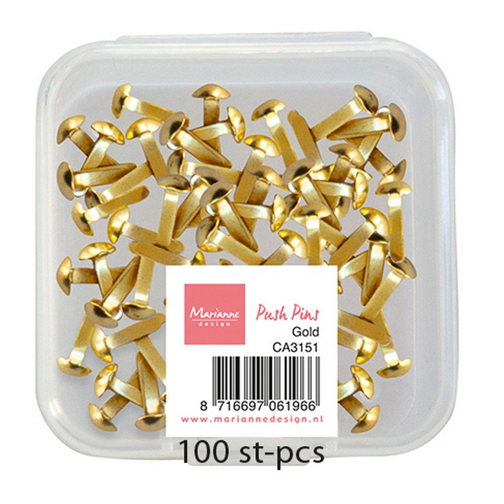 Marianne Design • Push Pins Gold