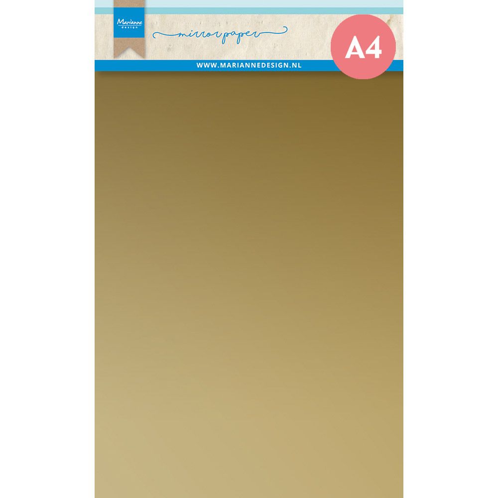 Marianne Design • Decorations Mirror Paper A4 Gold