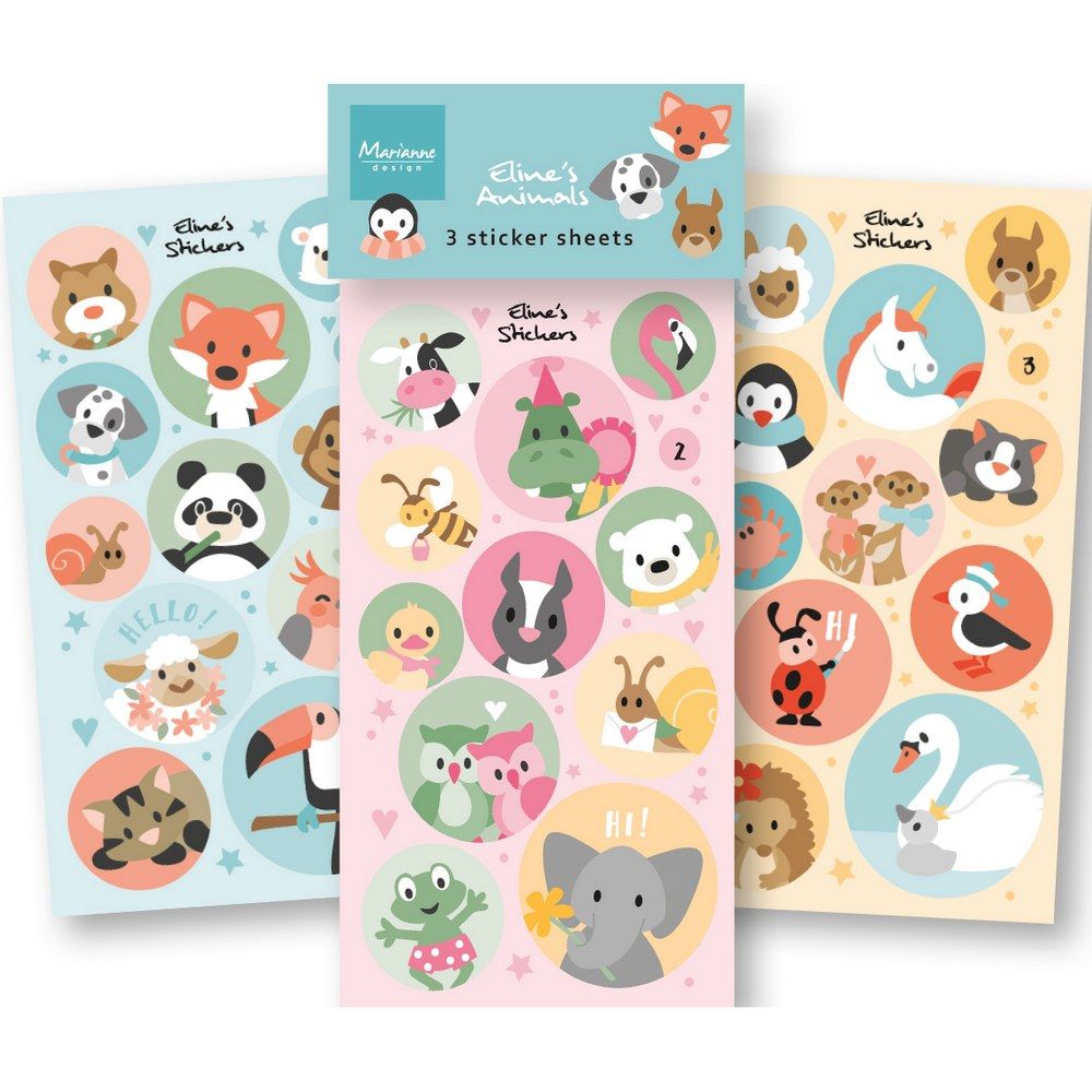 Marianne Design • Decoration Stickers Eline's Animals