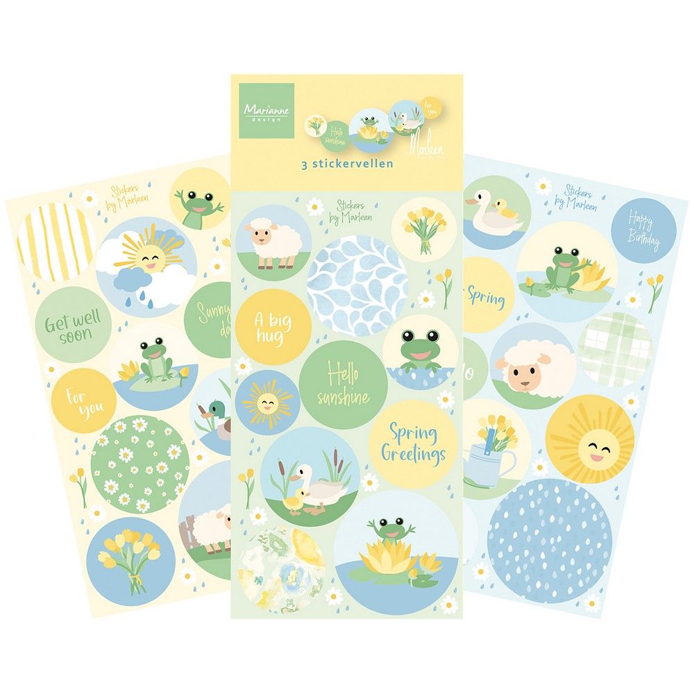 Marianne Design • Stickers Dreamy Meadow By Marleen
