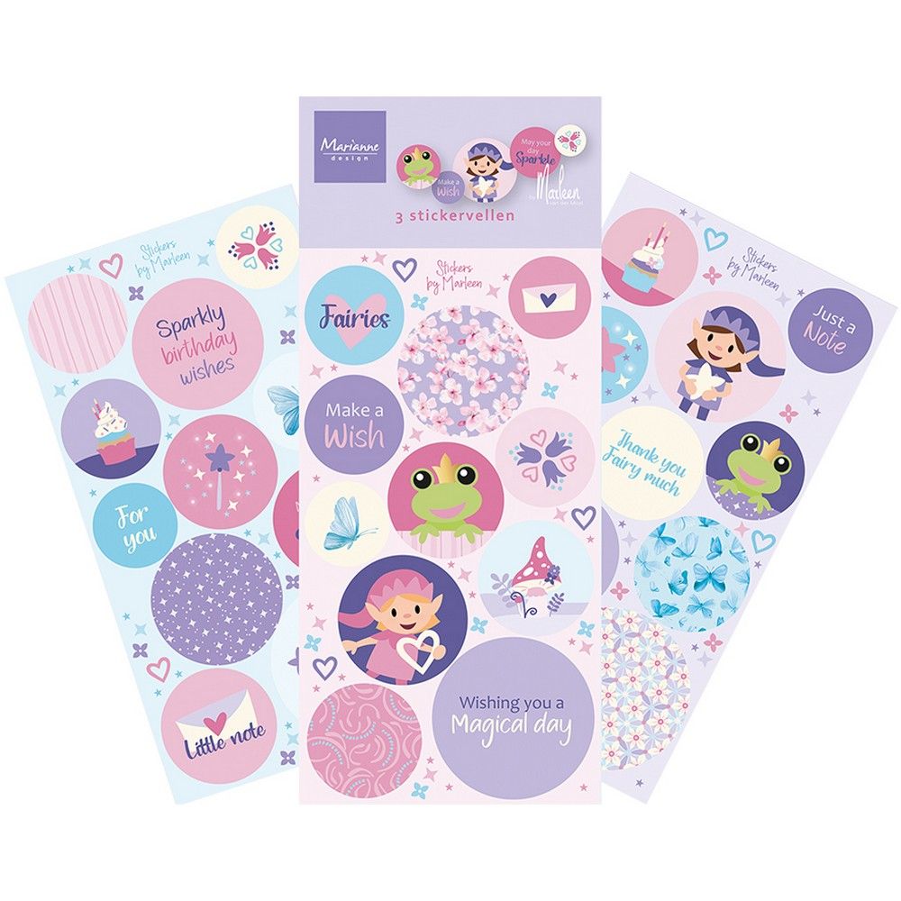Marianne Design • Stickers Magical Garden by Marleen