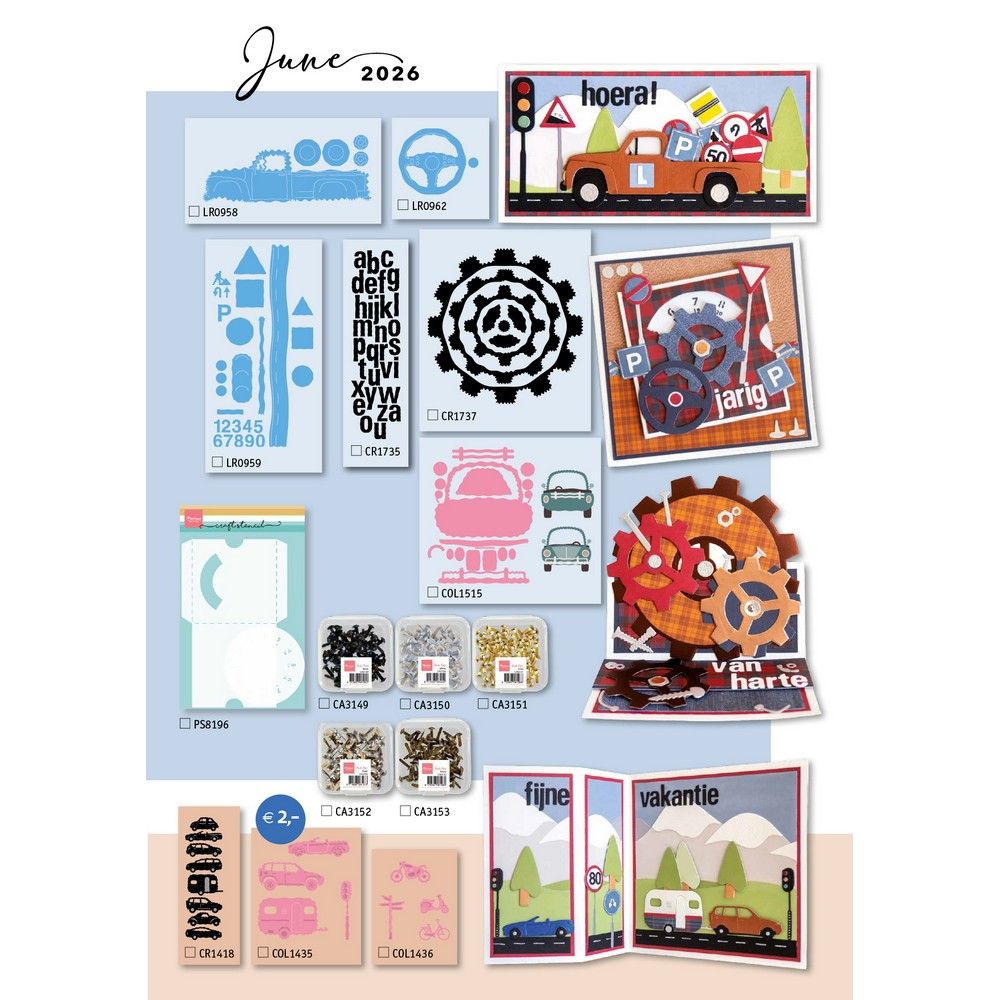 Marianne Design • Leaflet The Collection # 162 Juni 2026 A4