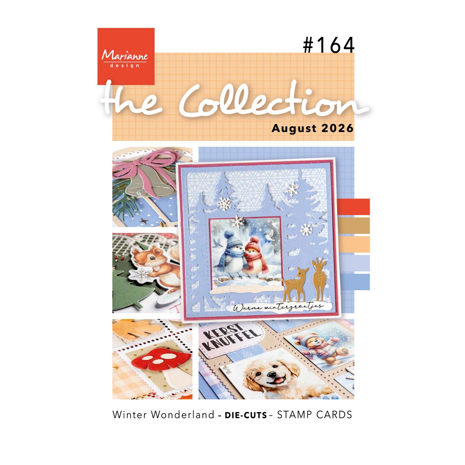 Marianne Design • Leaflet The Collection #164 Augustus 
