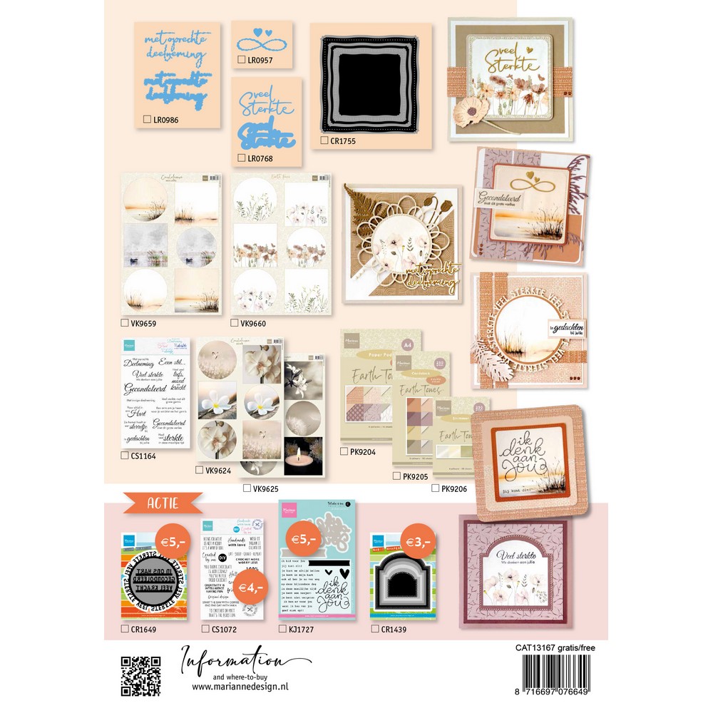 Marianne Design • Leaflet The Collection #167 November A4