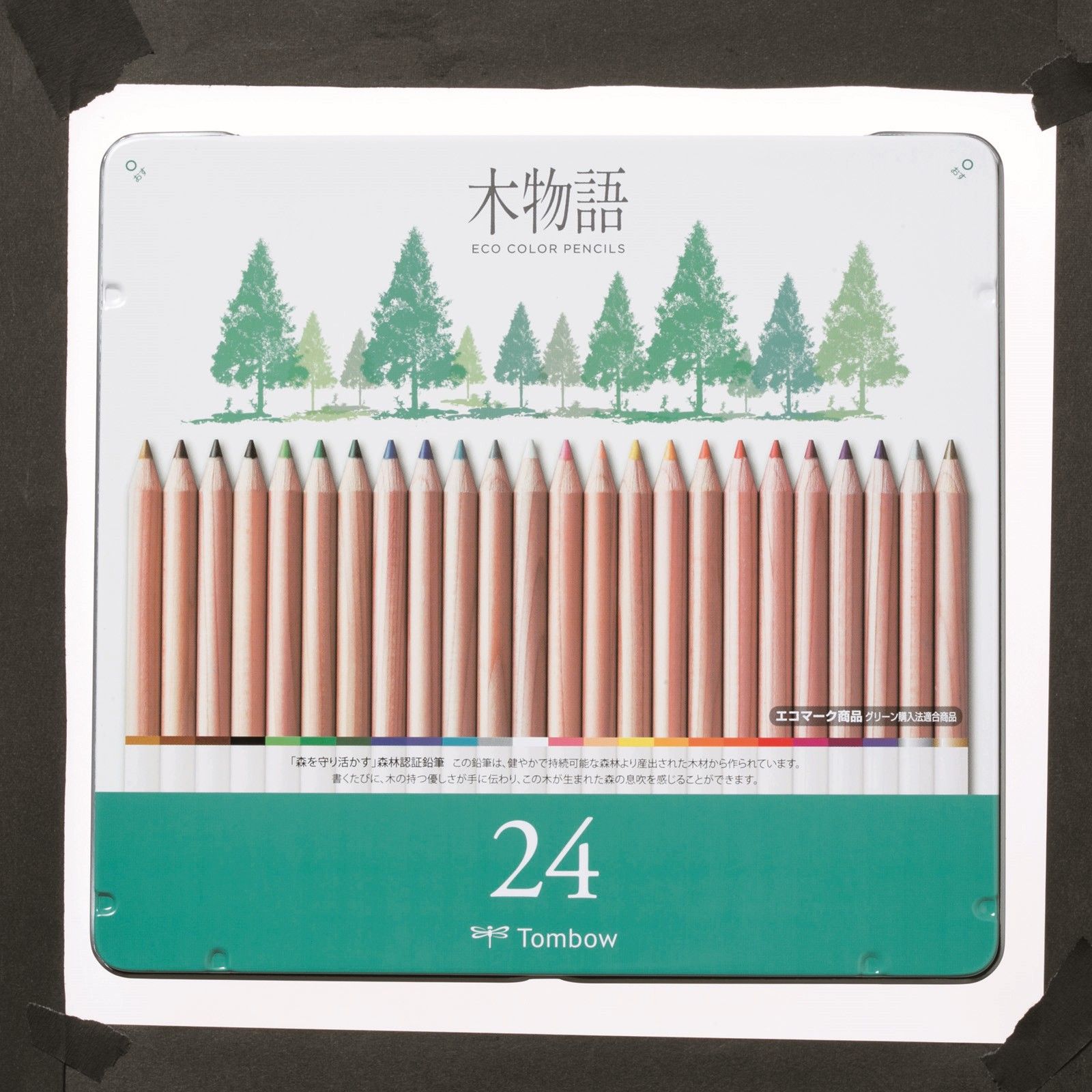 Tombow • Ki-Monogatari Eco coloured pencil, set of 24