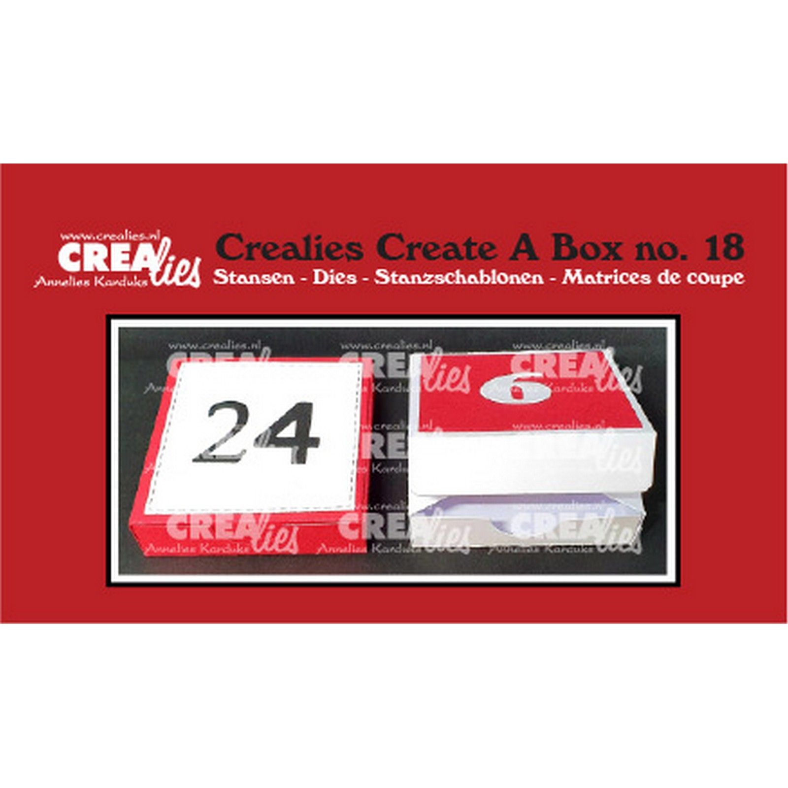 Crealies • Create A Box Adventbox 6 cm
