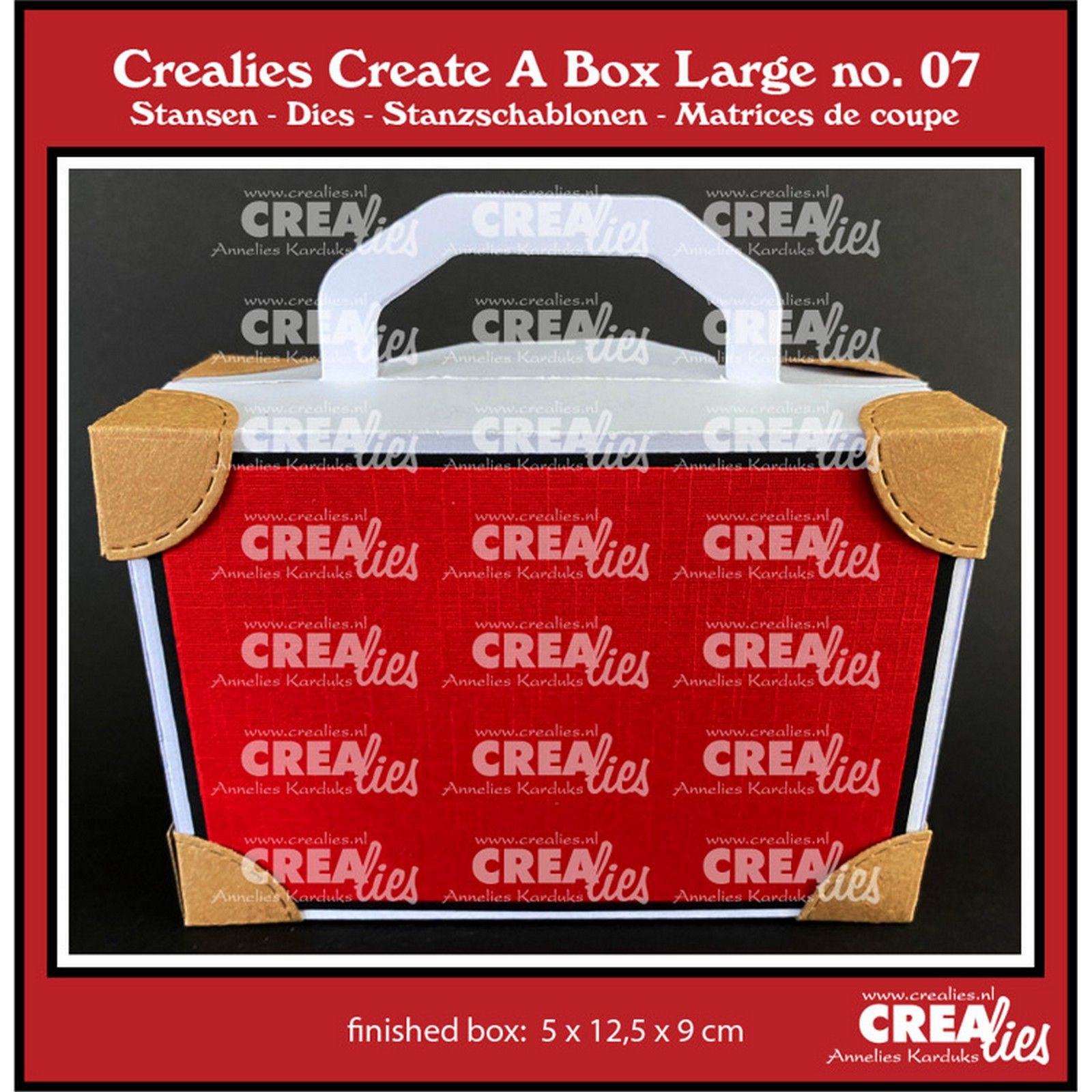 Crealies • Create A Box Dies Large Suitcase Large