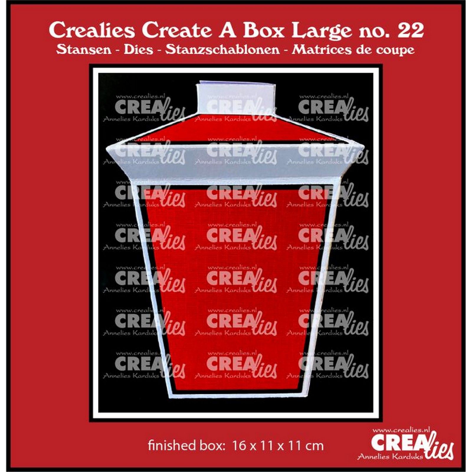 Crealies • Create A Box Large Lantern Large