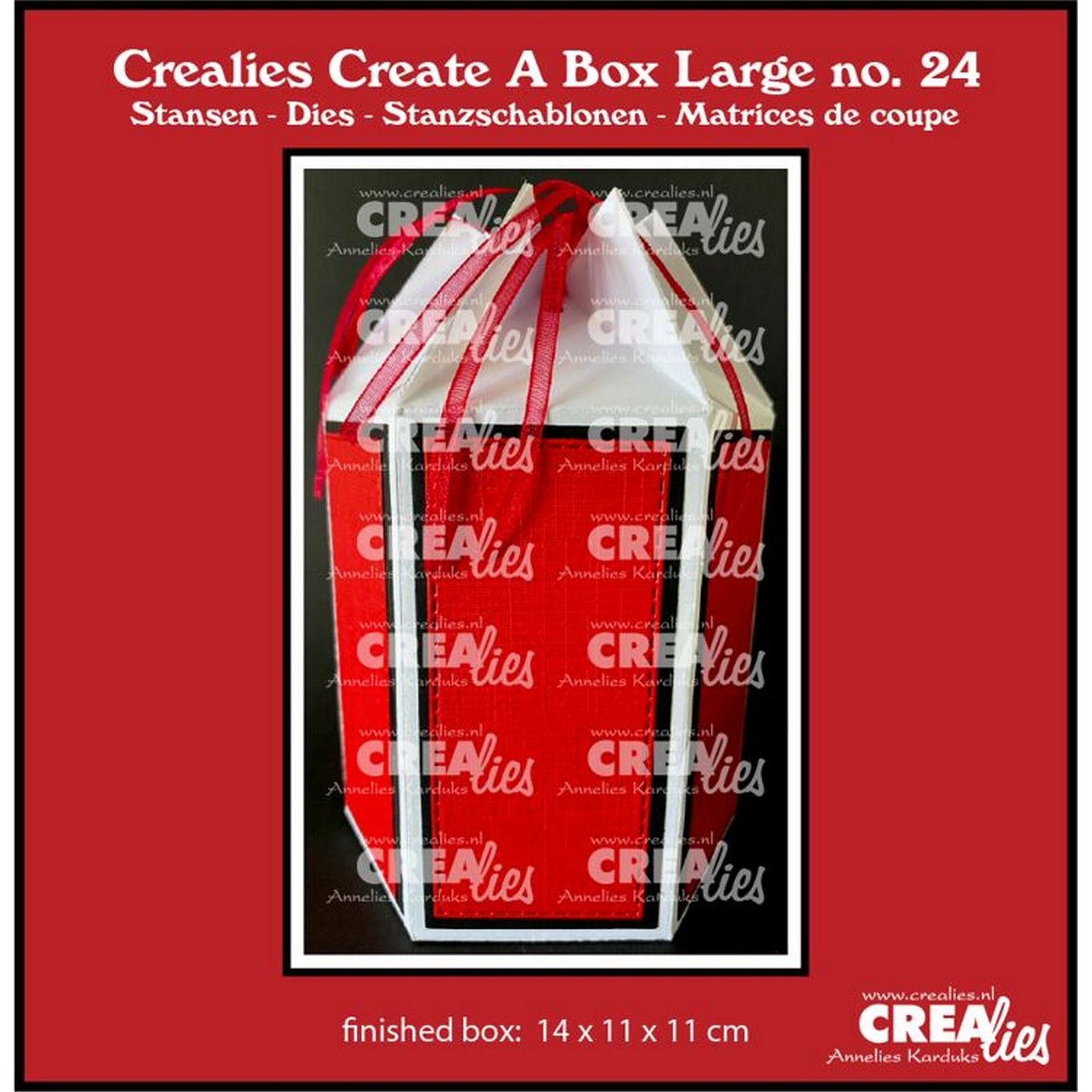 Crealies • Create A Box Large Hexagon Box Large