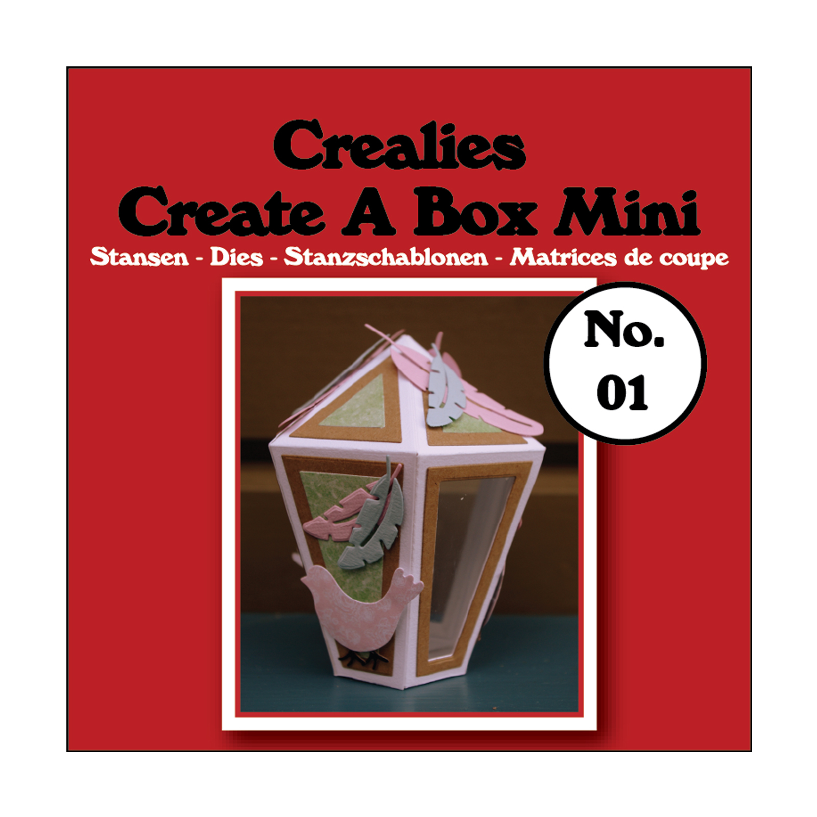 Crealies • Create A Box mini snijmal nr.01 Lantaarn