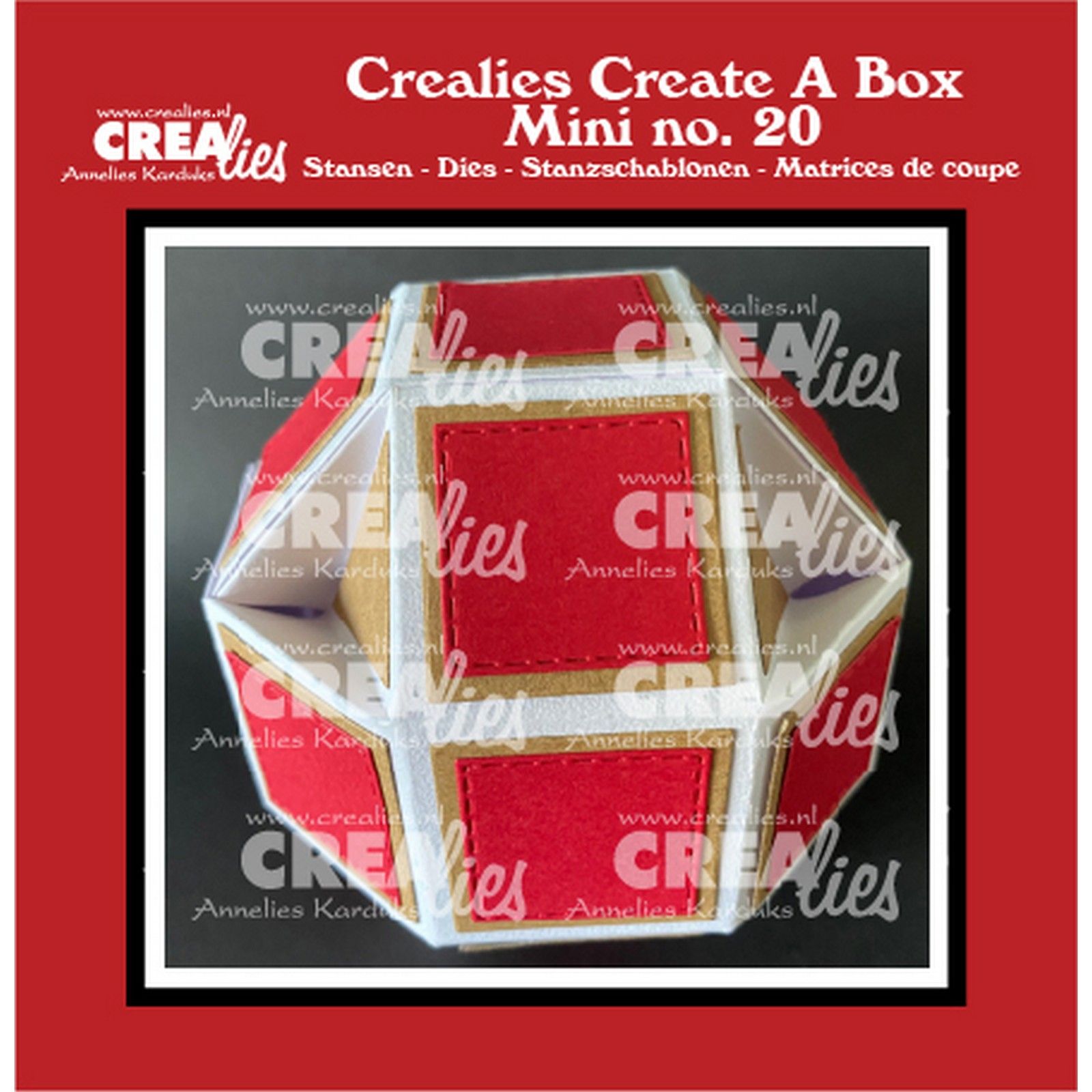 Crealies • Create A Box Mini Disco Ball Box Mini
