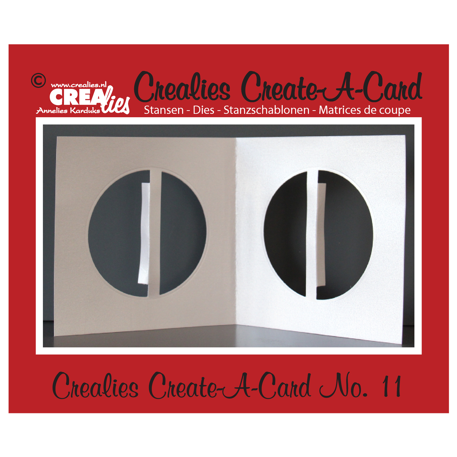 Crealies • Create A Card Stanzschablone no.11